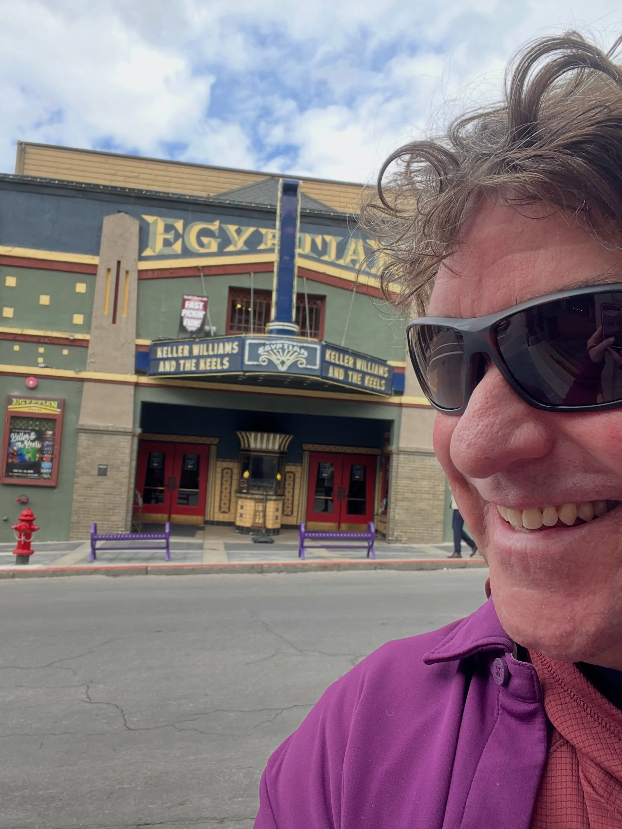 Last hurrah in Park City tonight @egyptiantheatrepc then onto Grand Junction Colorado&hellip; tomorrow @mesa_theater