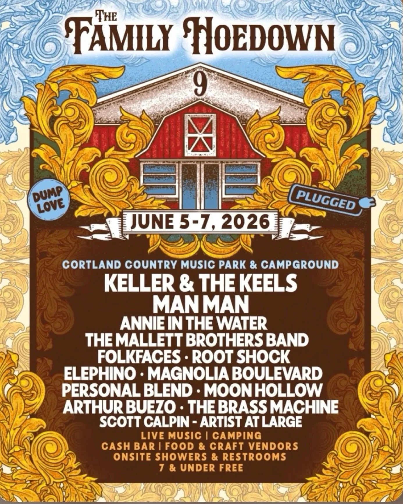 More Keller &amp; the Keels coming right up ~ Cortland New York @thefamilyhoedown NEXT weekend!

#kellersndthekeels 
@larrykeel #jennykeel