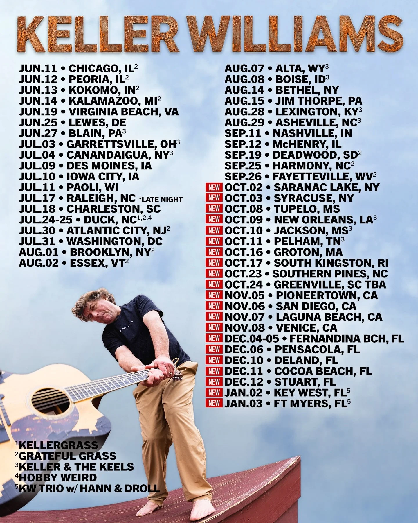 📣 NEW Fall Tour Dates!

Making my way east, west, north, south, and occasionally in circles.

🎟️Tickets on sale Friday ➡️

🗓️ Already working on 2027. Where to go next⁉️