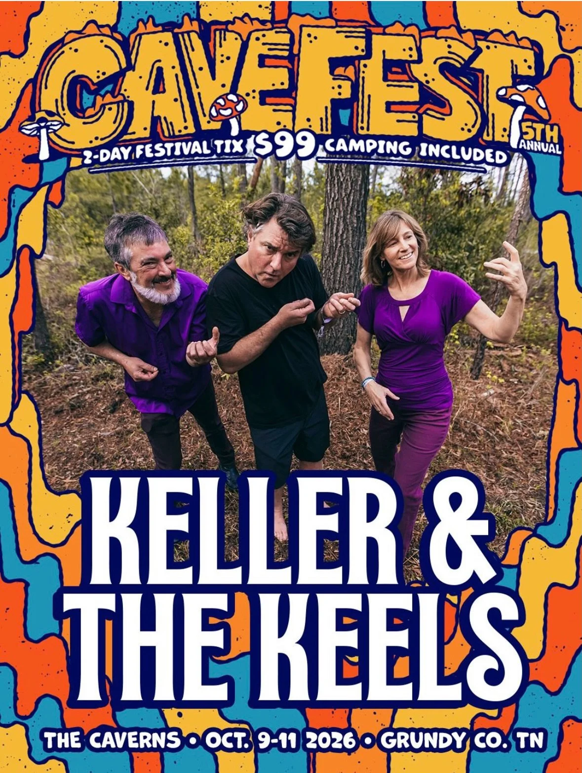 Life is short&hellip;it would be a good idea to go to this 👀➡️

#cavefest @thecavernstn #kellerandthekeels 
@larrykeel #jennykeel