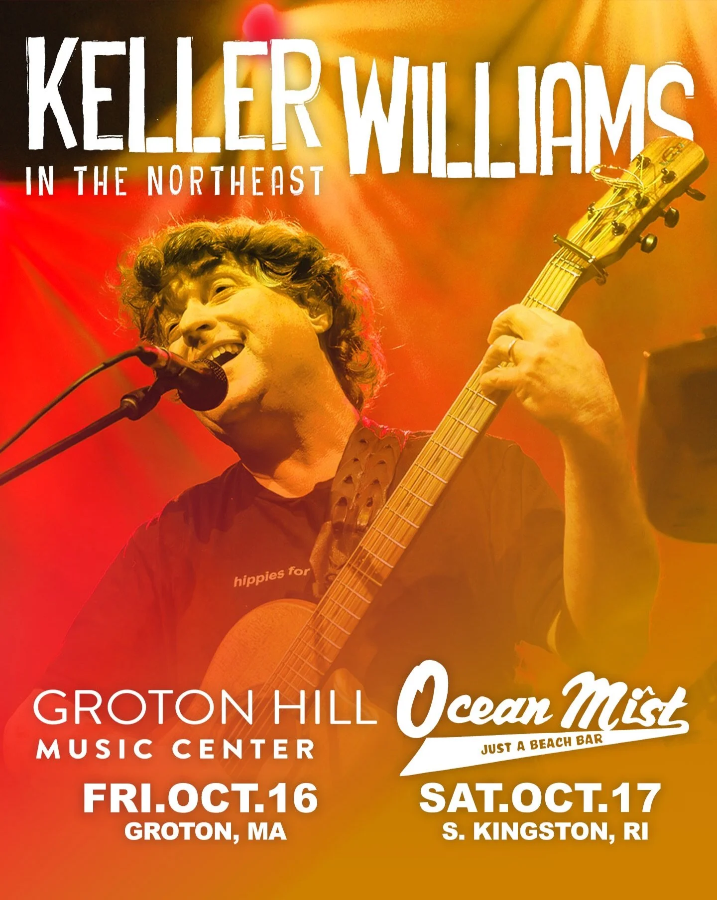 📣MA + RI THIS WEEKEND!
🎶 Let Keller know what you want to hear in comments below ⬇️

Friday @grotonhillmusic 
Saturday @oceanmistbar