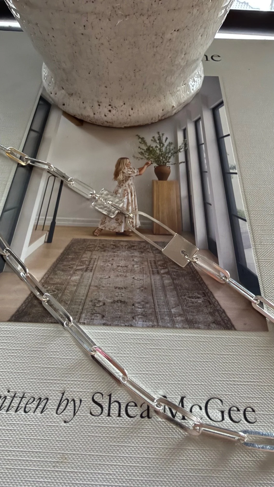 Thick Paperclip Neck w homeade clasp5.jpeg