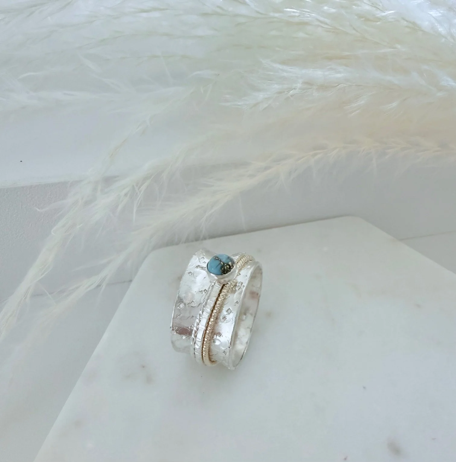 Turquoise Spinner Ring