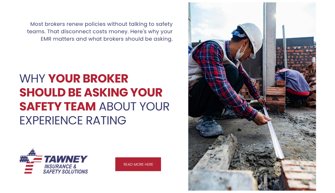 Why Your Broker Should Be Asking Your Safety Team About Your Experience Rating