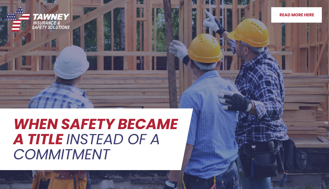 When Safety Became a Title Instead of a Commitment