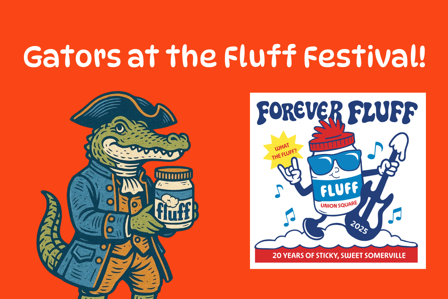 Gators at the Fluff Festival!