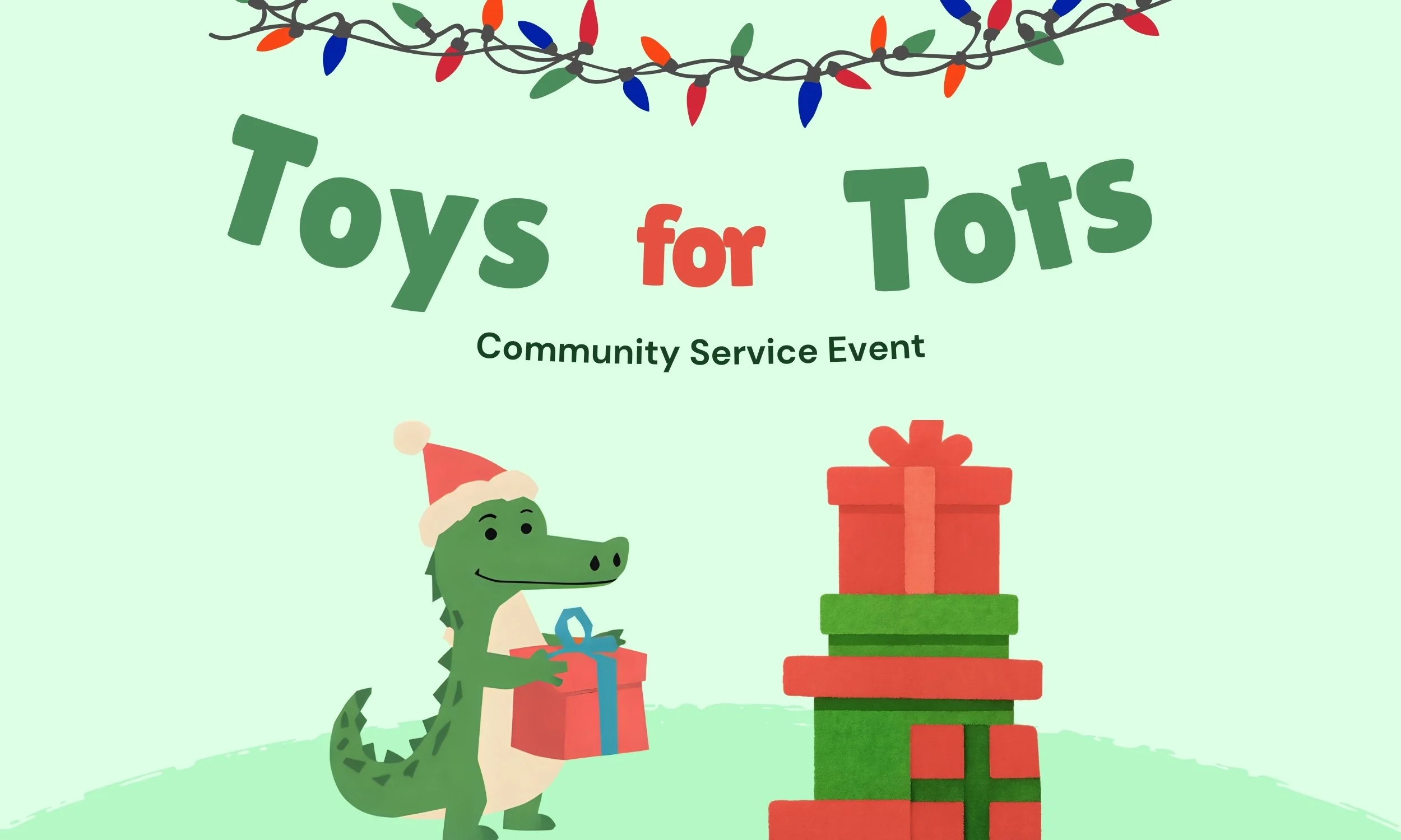 Community Service Event: Toys for Tots