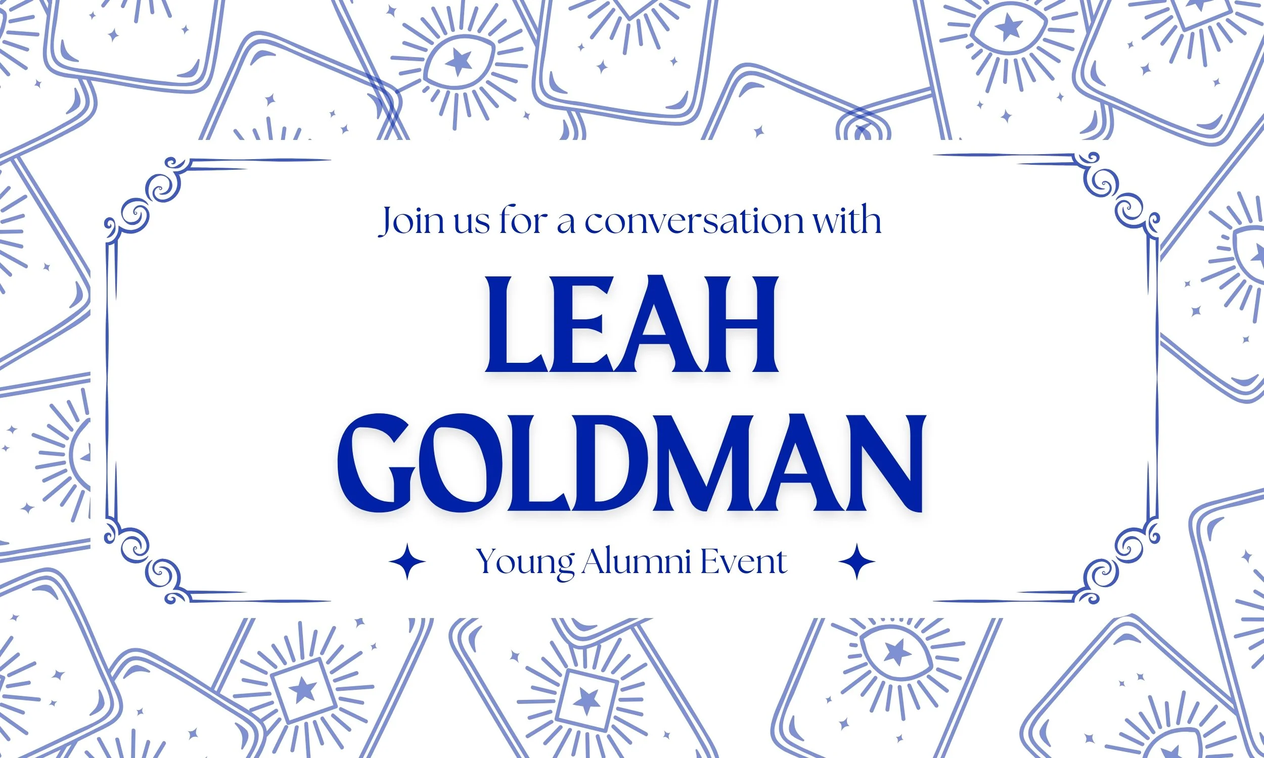Young Alumni Event: Conversation with Leah Goldman