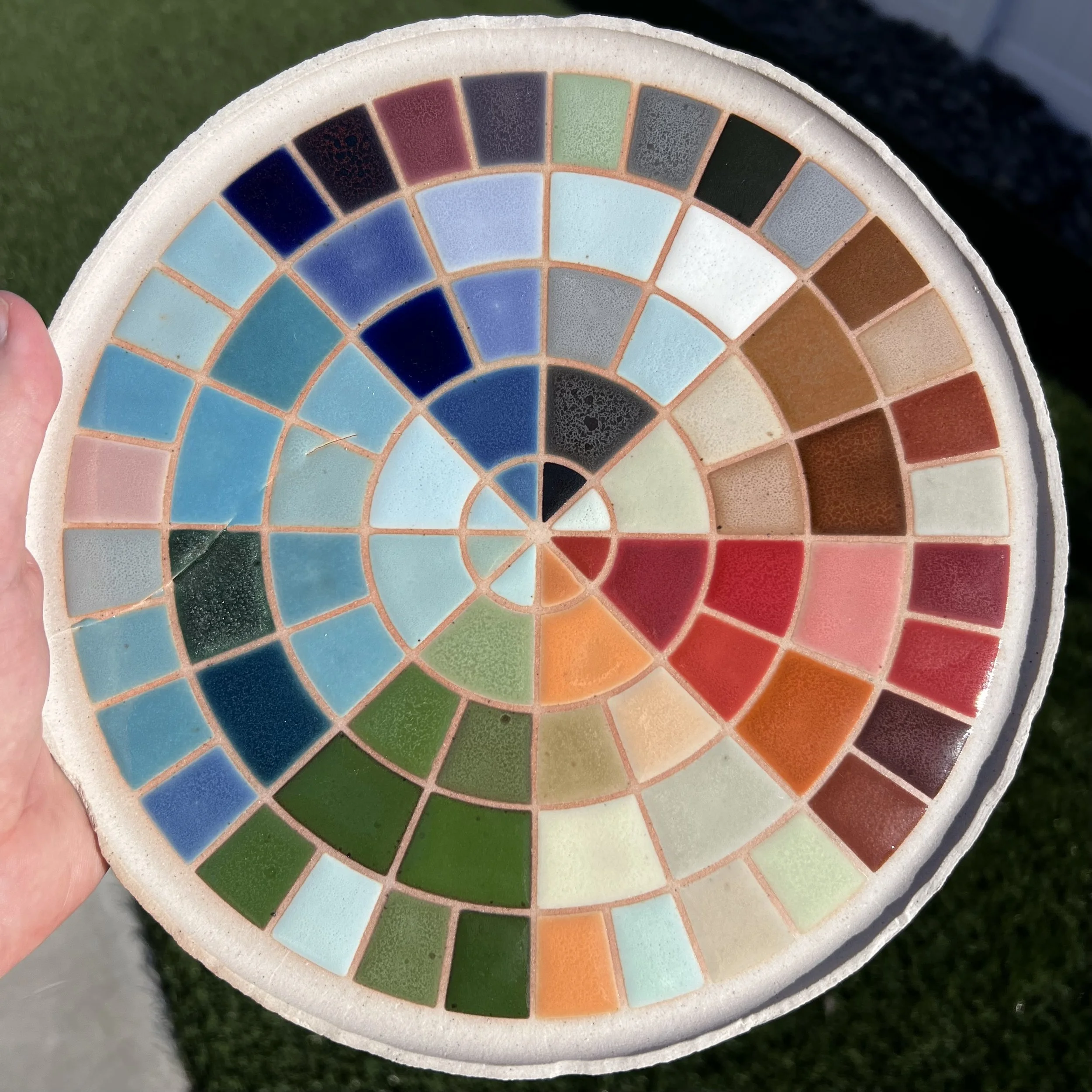 I Put 80 Glazes on One Plate.
