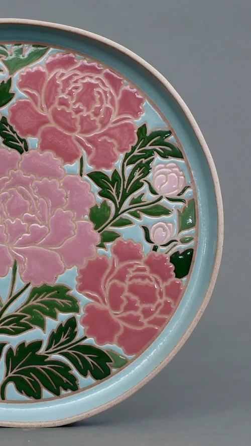 Handmade pottery piece