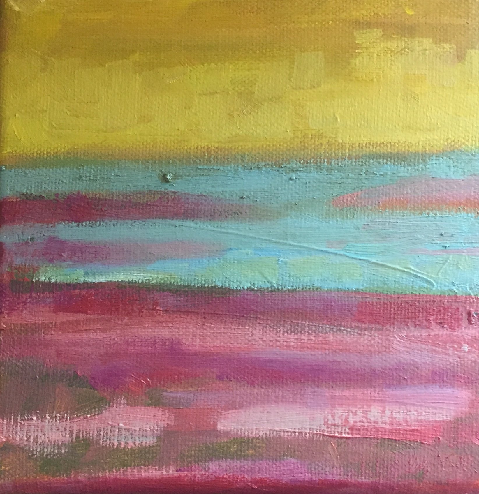 Simone Labuschagne
Pink Beach, Yellow Sky
Oil on Canvas
$195