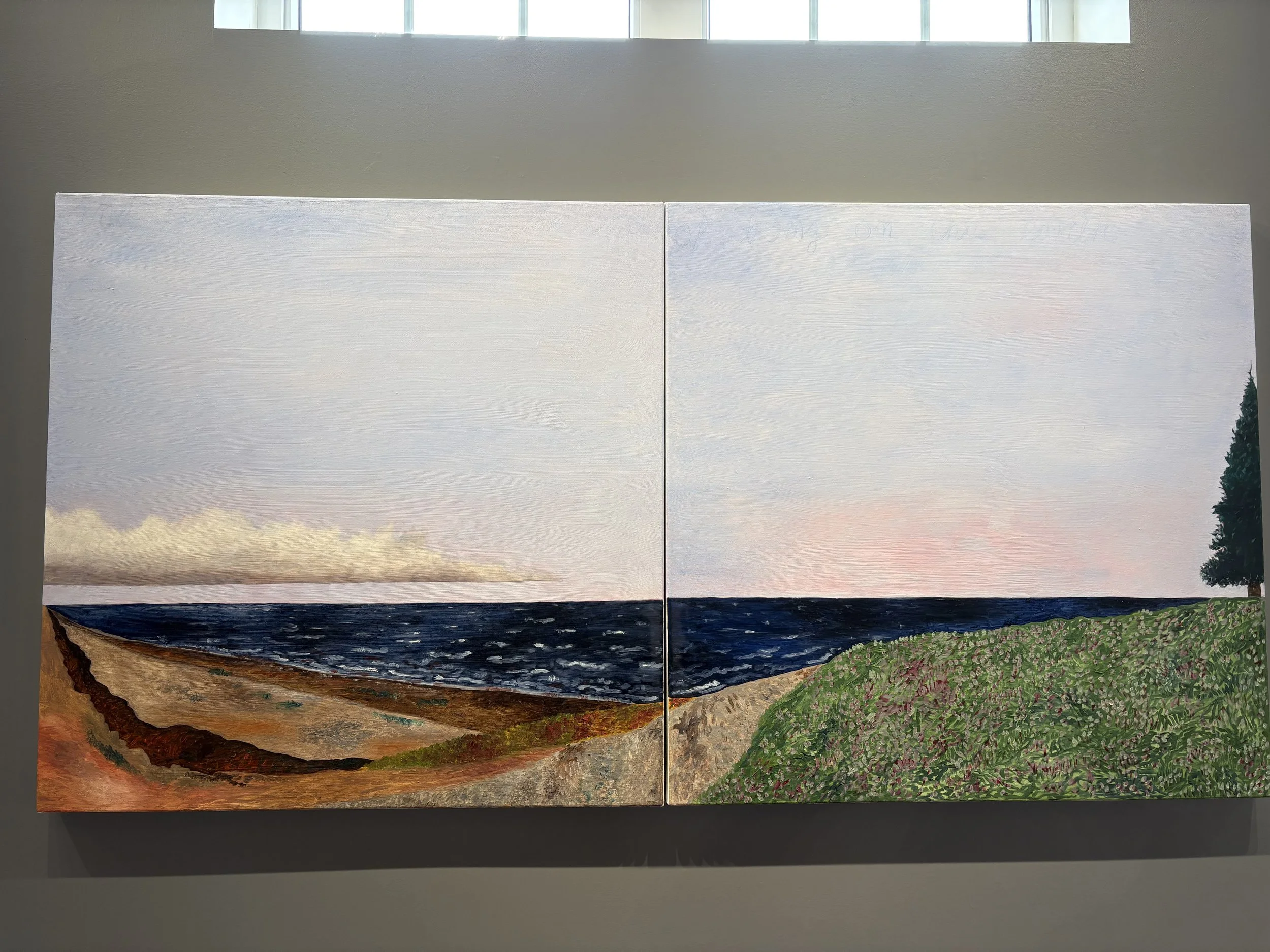 Whispers - Oil On Canvas 72x36 $500