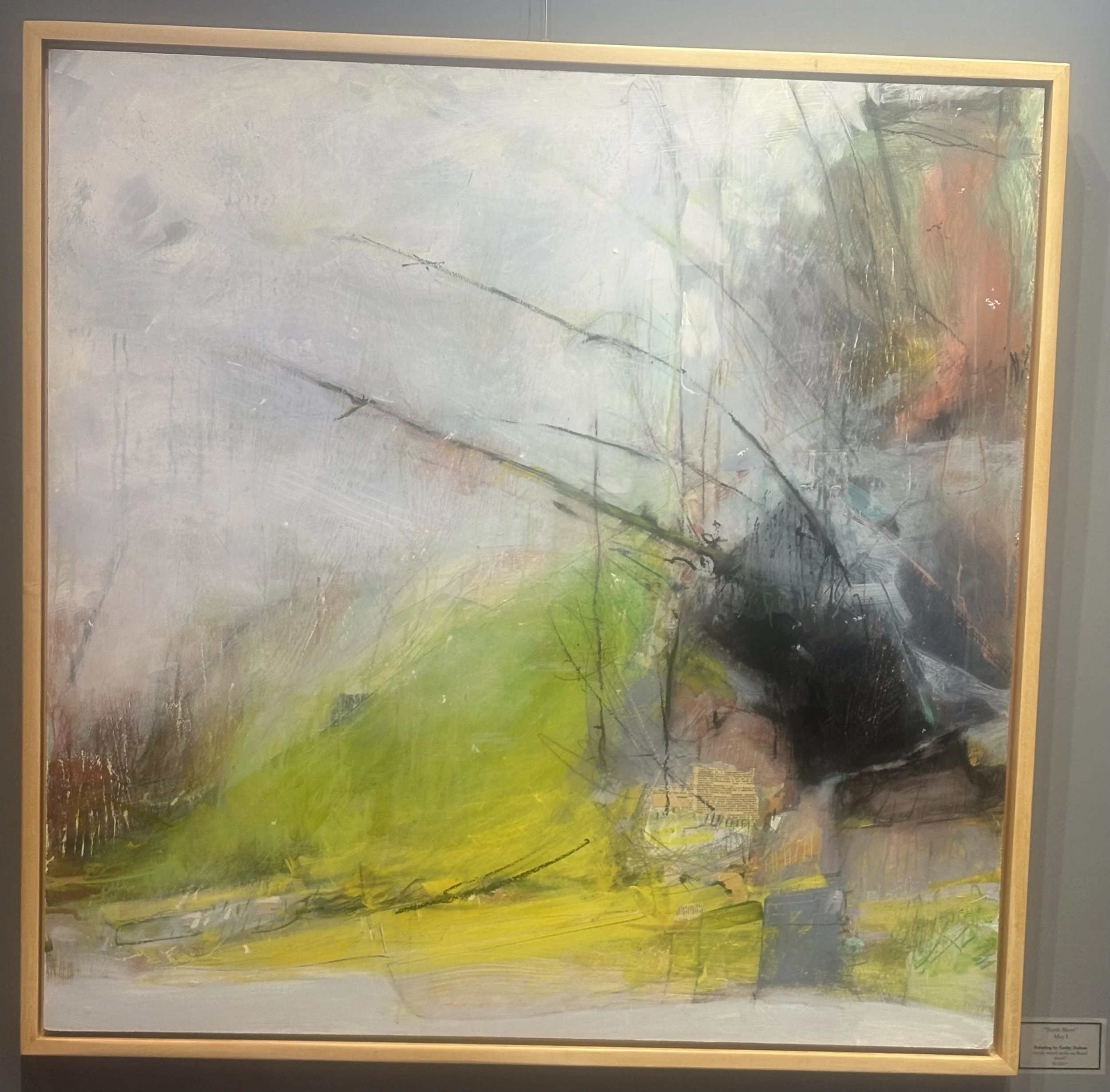 North Shore May I Acrylic Mixed Media $1450 by Cathy Dalton