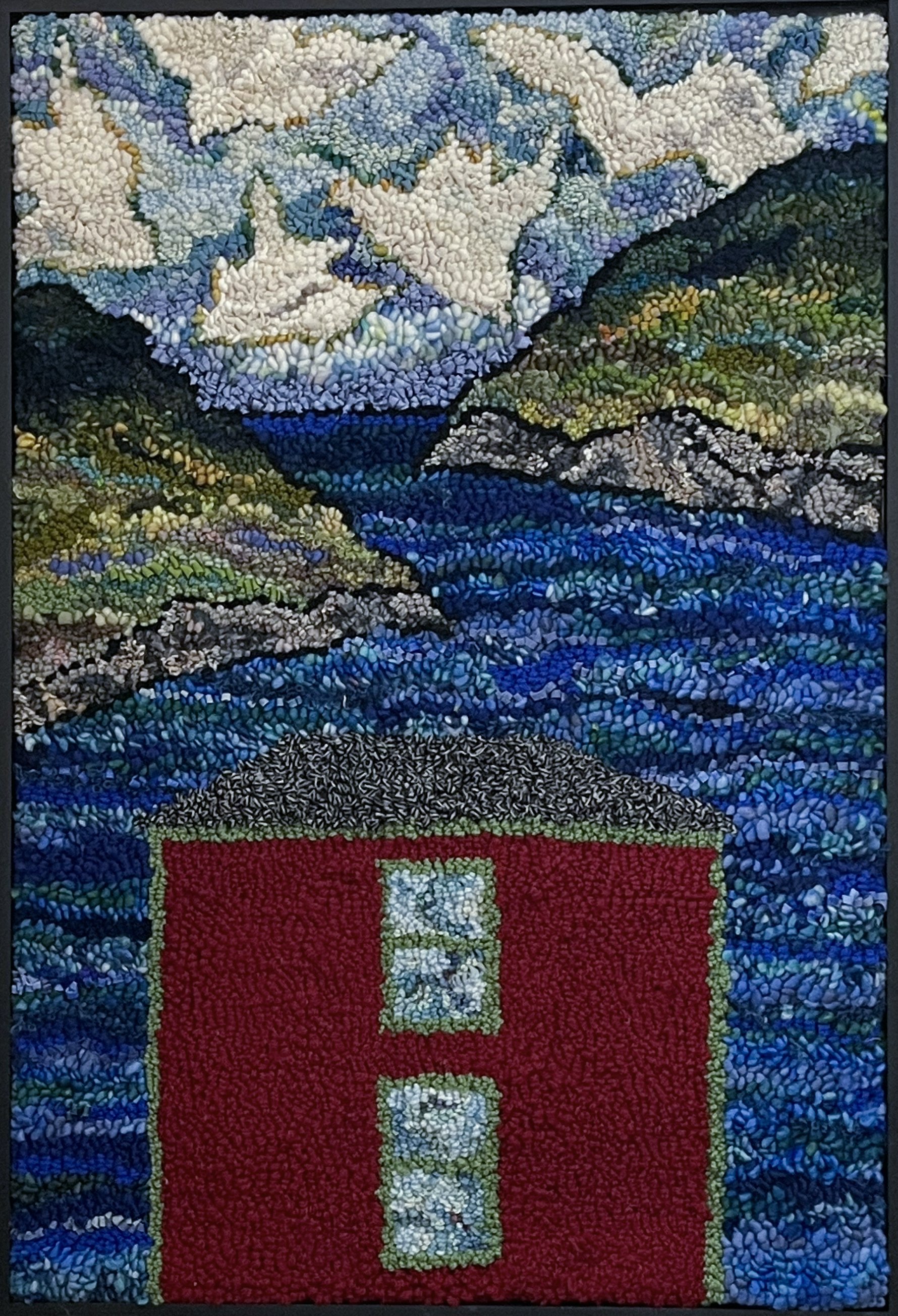 Deanne Fitzpatrick
Watching Over #2
Hooked Wool
24” x 35”
$3200