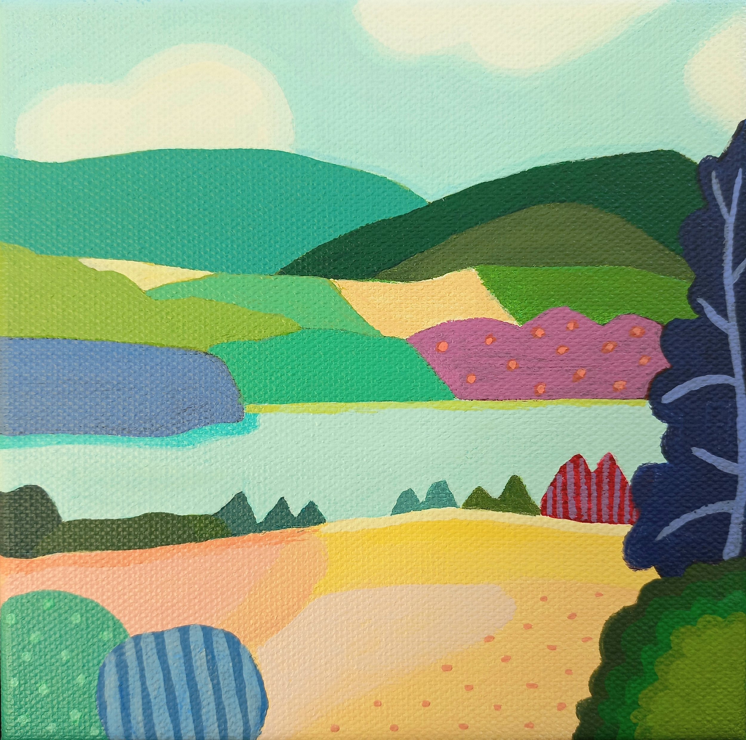 Kim Floyd
Patchwork on The River Valley
Acrylic on Canvas
$165