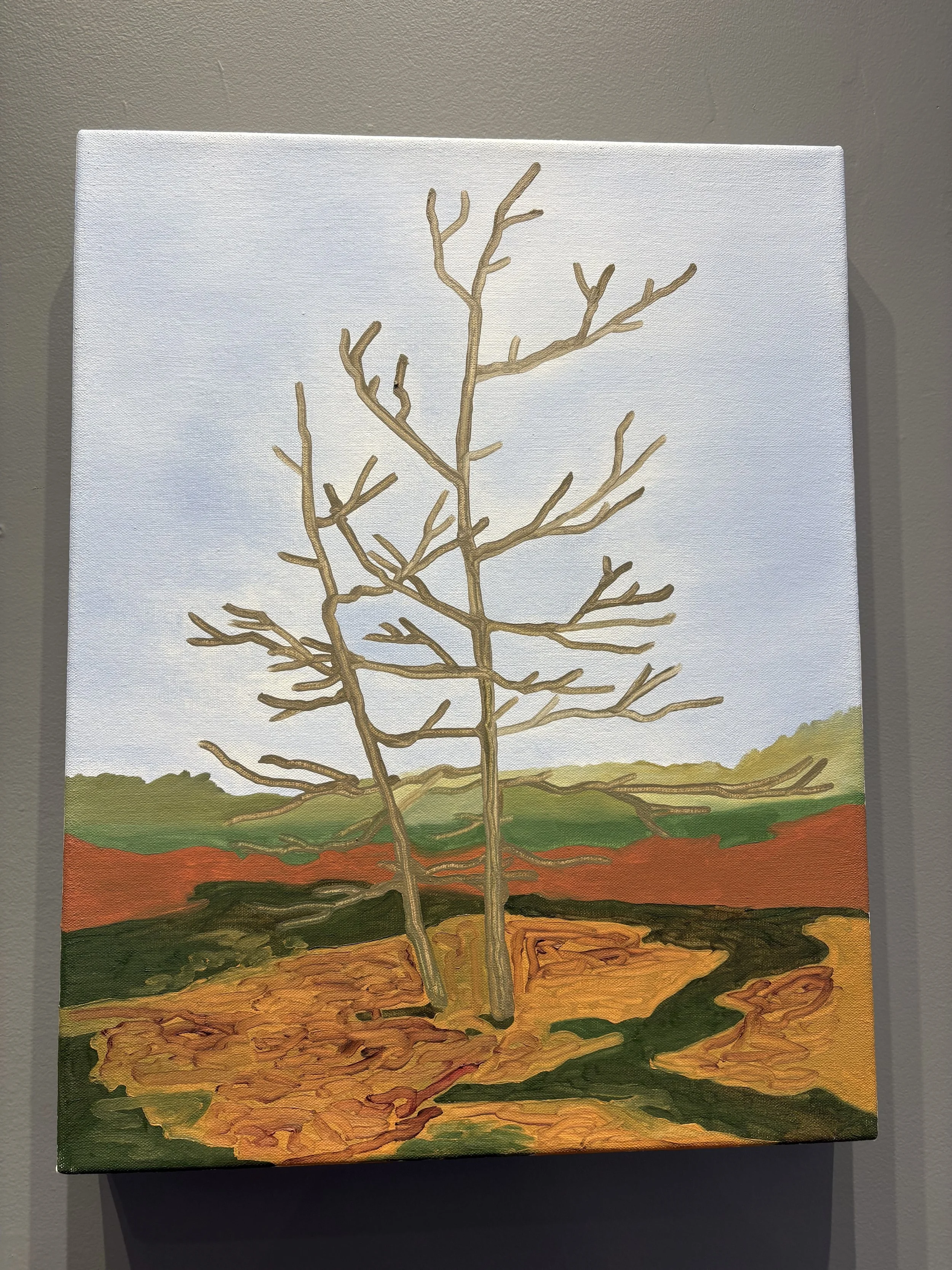 On A Clear Day 14x18 Oil