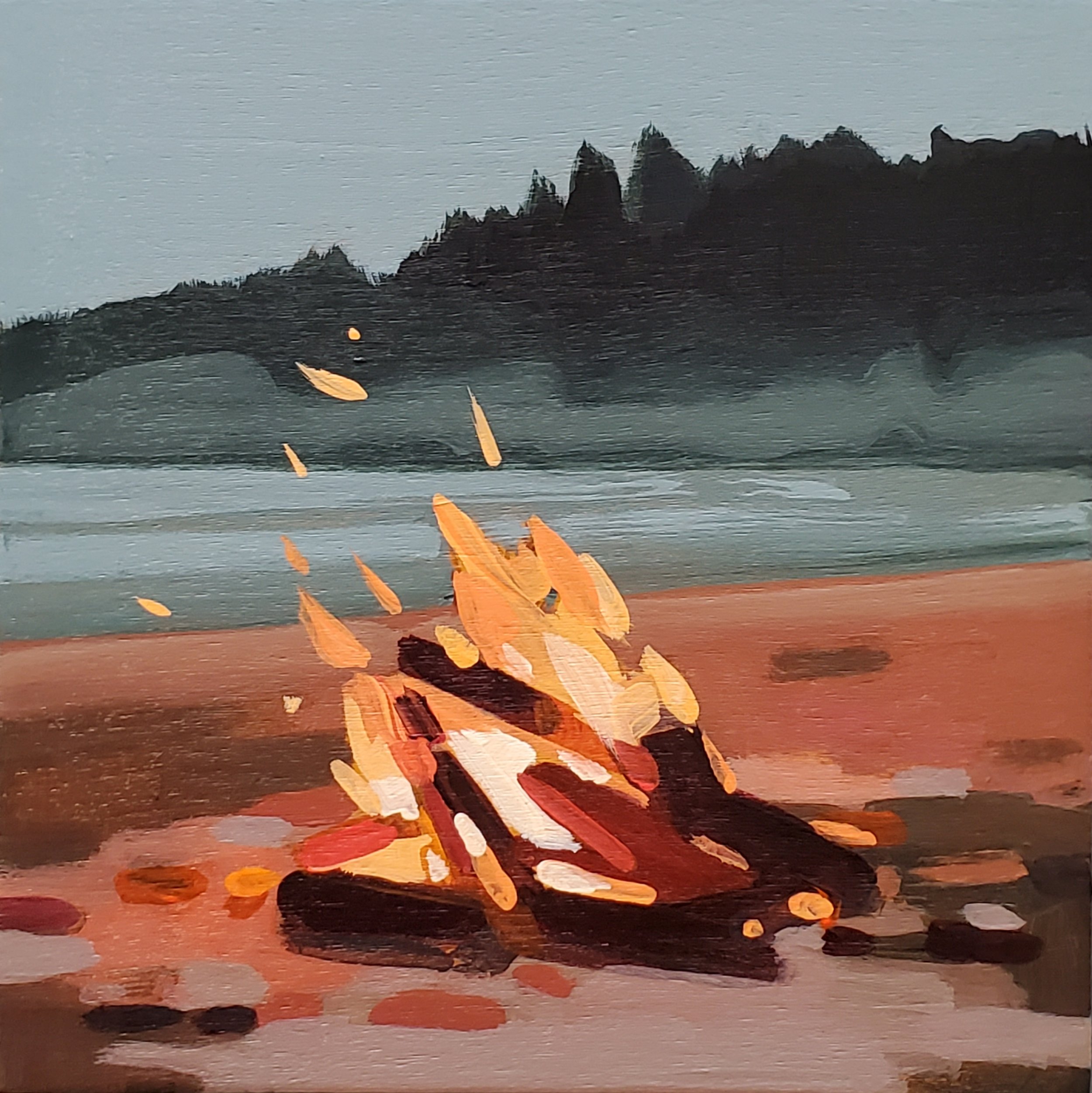 Shelley Mansel
Blush Fire
Acrylic on Panel
$290 SOLD