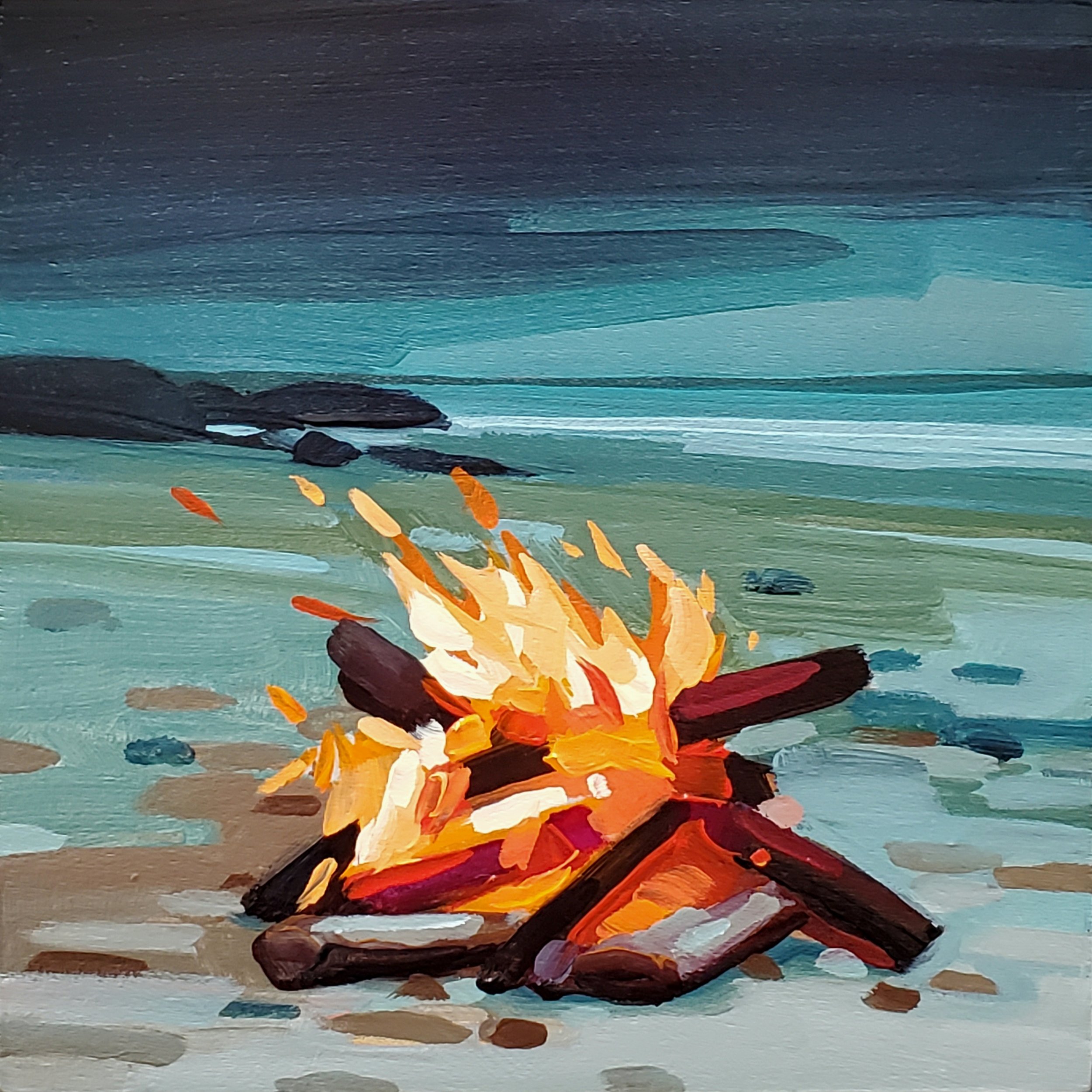 Shelley Mansel
Storm Fire
Acrylic on Panel
$290 SOLD