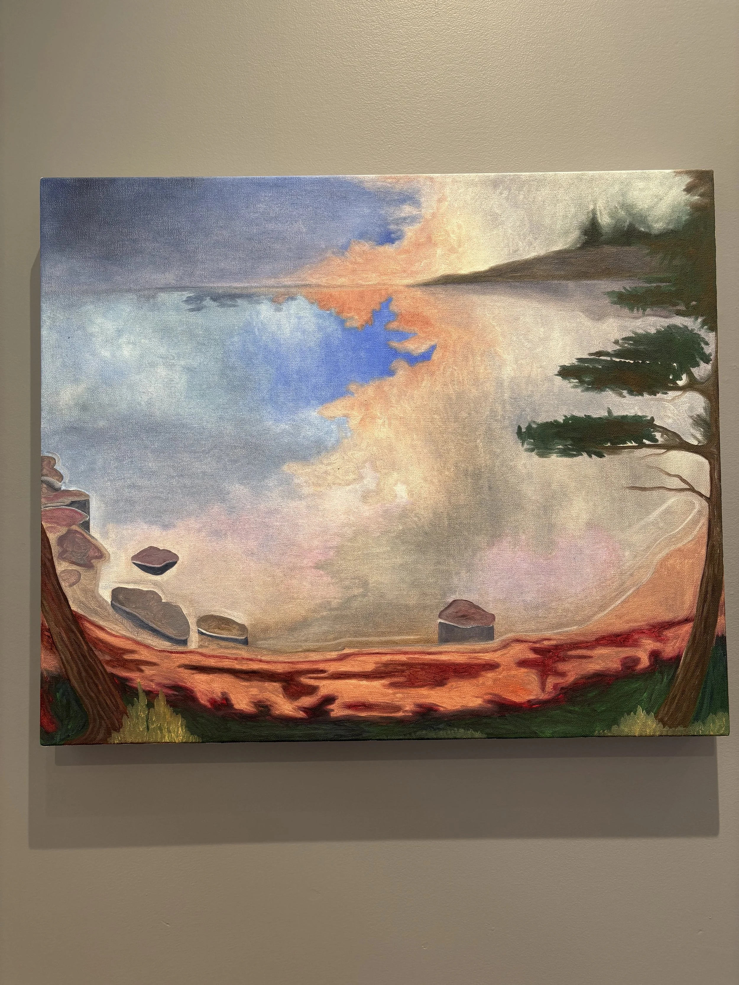 Storm's Sigh - Oil on Canvas 24x20 $250