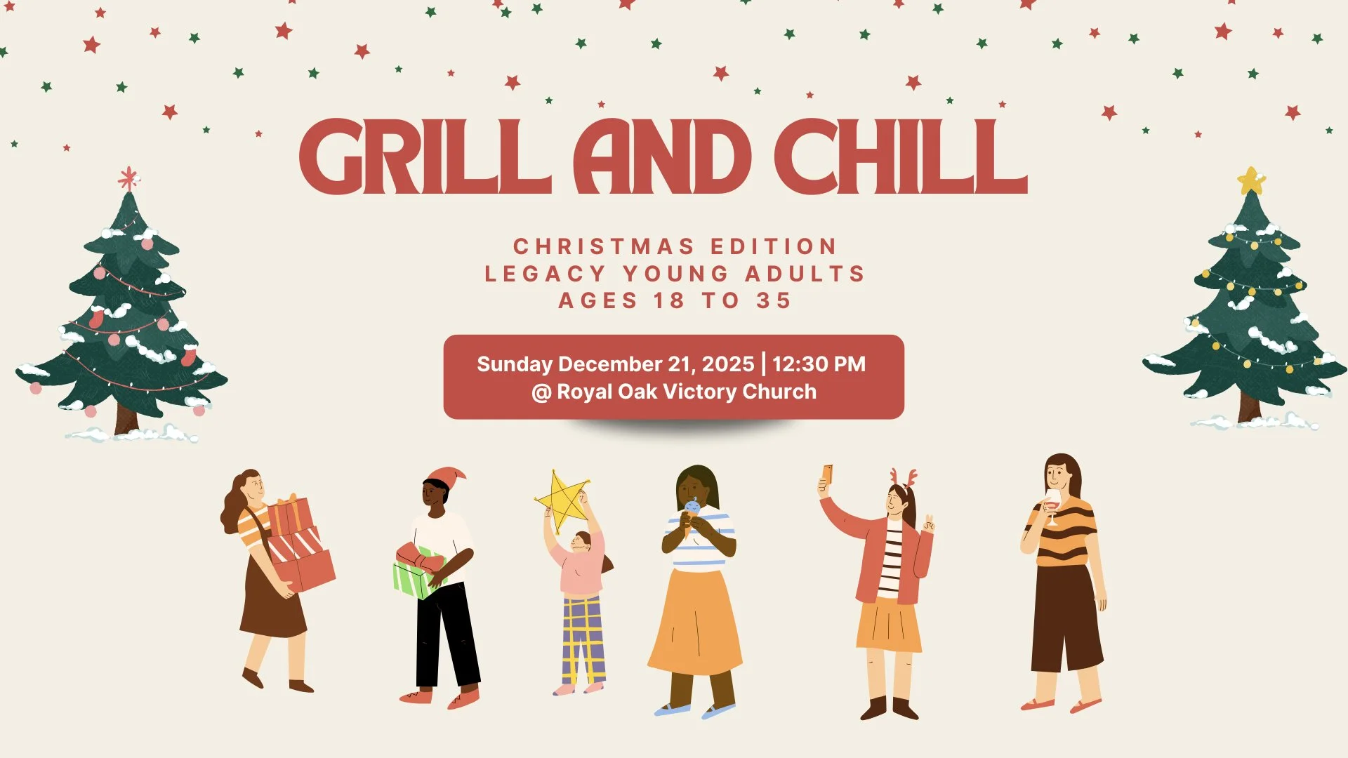 YOUNG ADULTS CHRISTMAS PARTY