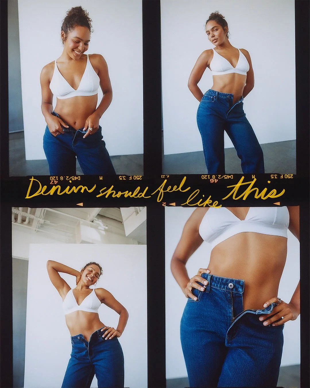 Abercrombie Denim " Denim Should Feel Like This"