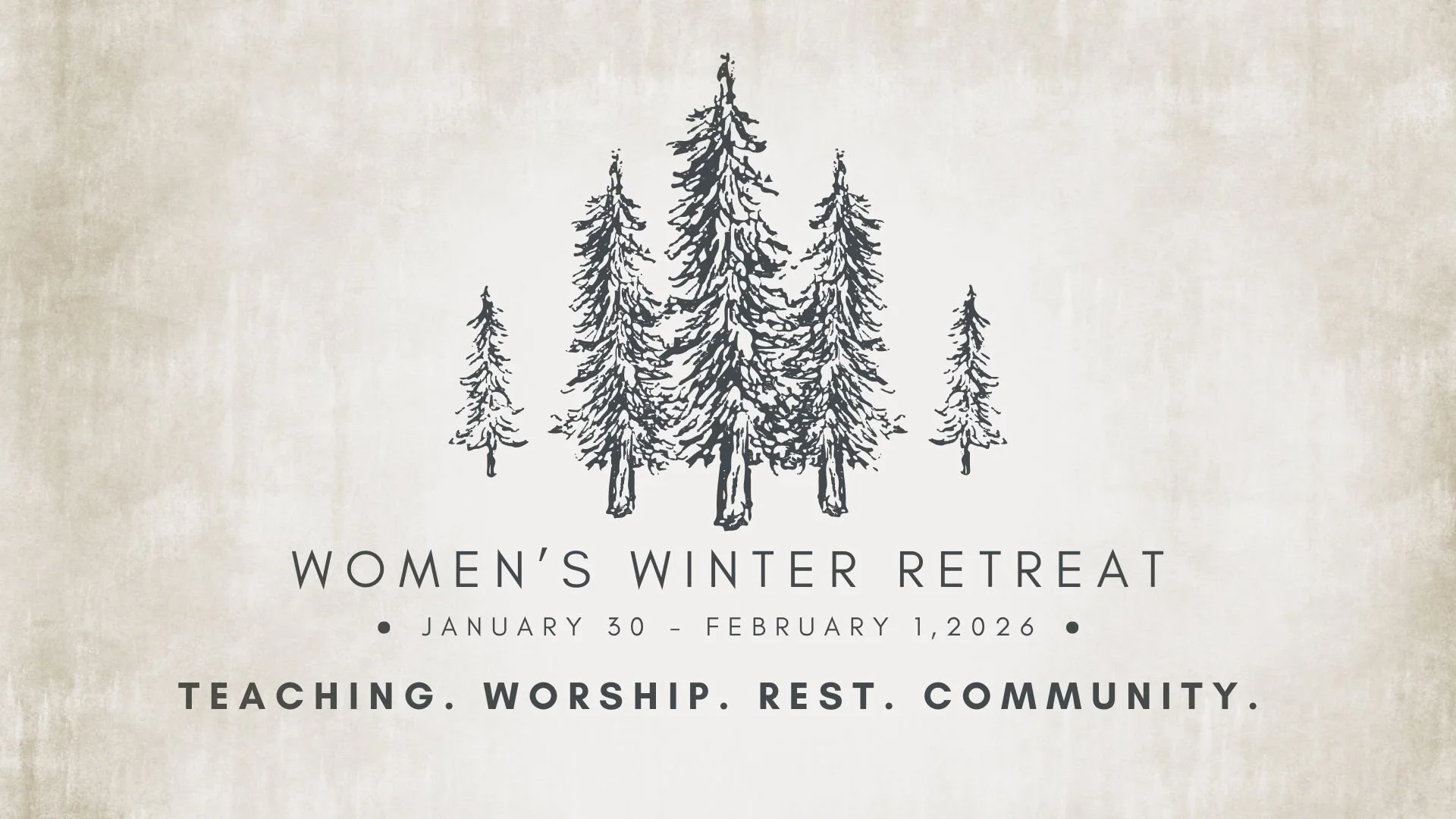 Women's Winter Weekend Retreat 2026