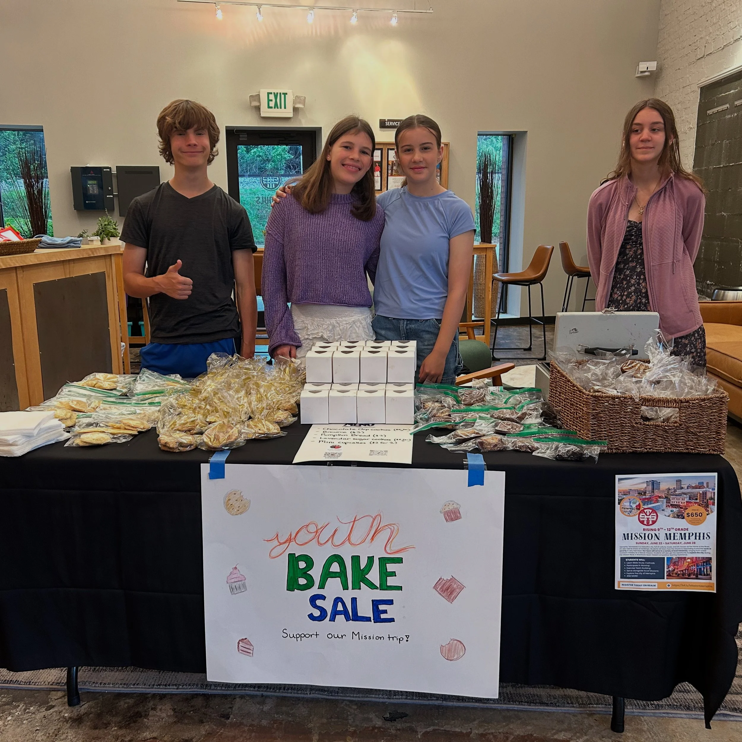 Youth Pawleys Island Mission Trip Bake Sale
