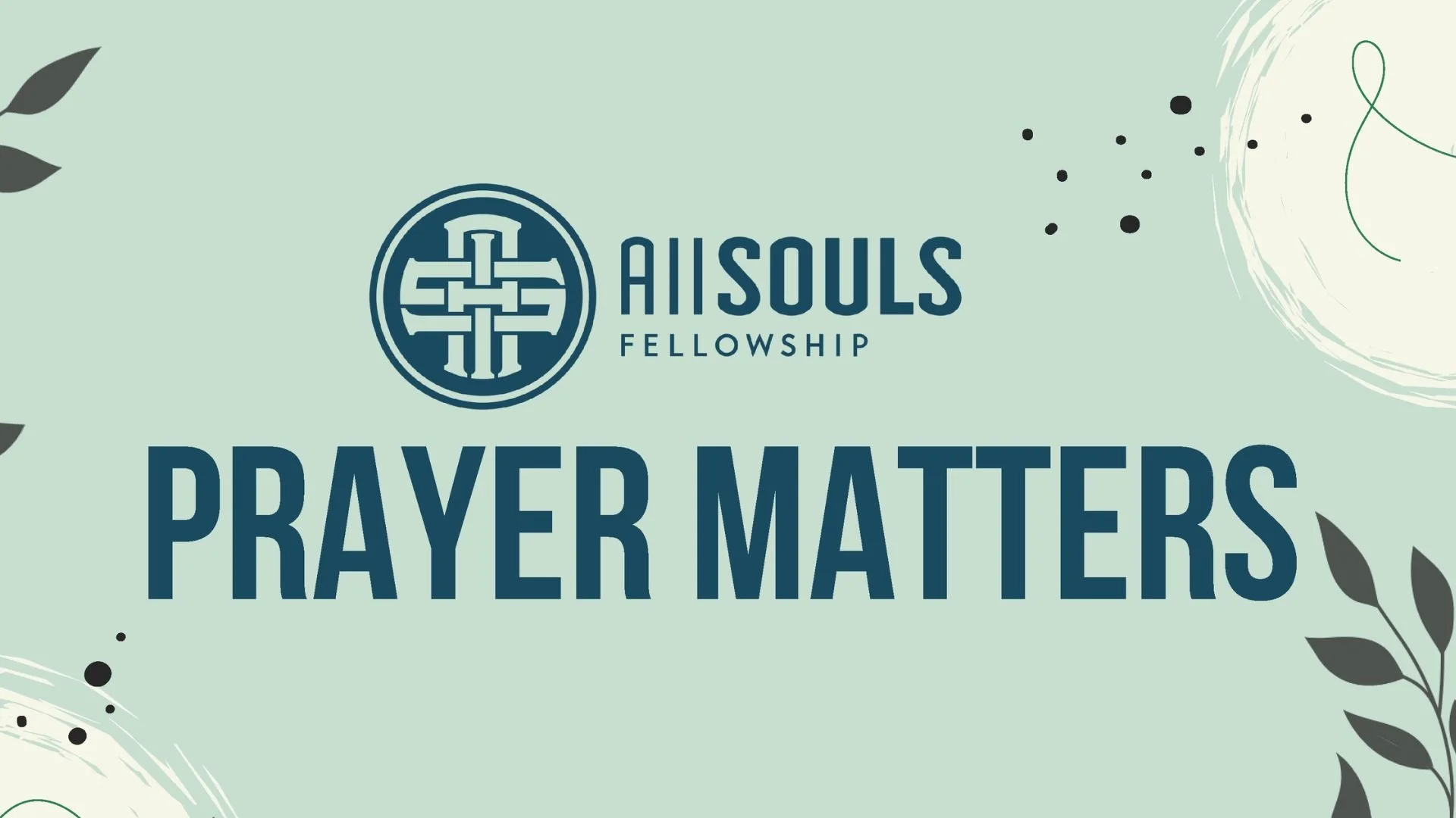 Prayer Matters