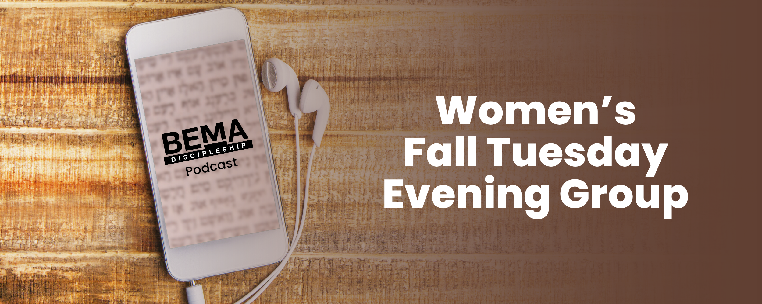Women’s Fall Tuesday Evening Group (Meeting 2)