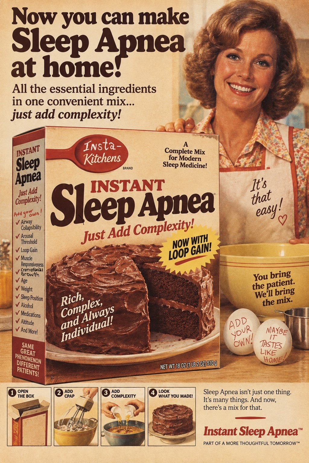 INSTANT SLEEP APNEA: Just Add Complexity!