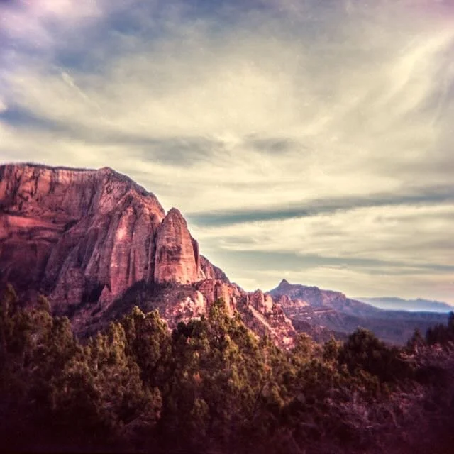 January 31, 2026 Garland of Groovy Goddesses, Palm Loft Gallery "Kolob Canyon, #1, 2022, An American Girl series