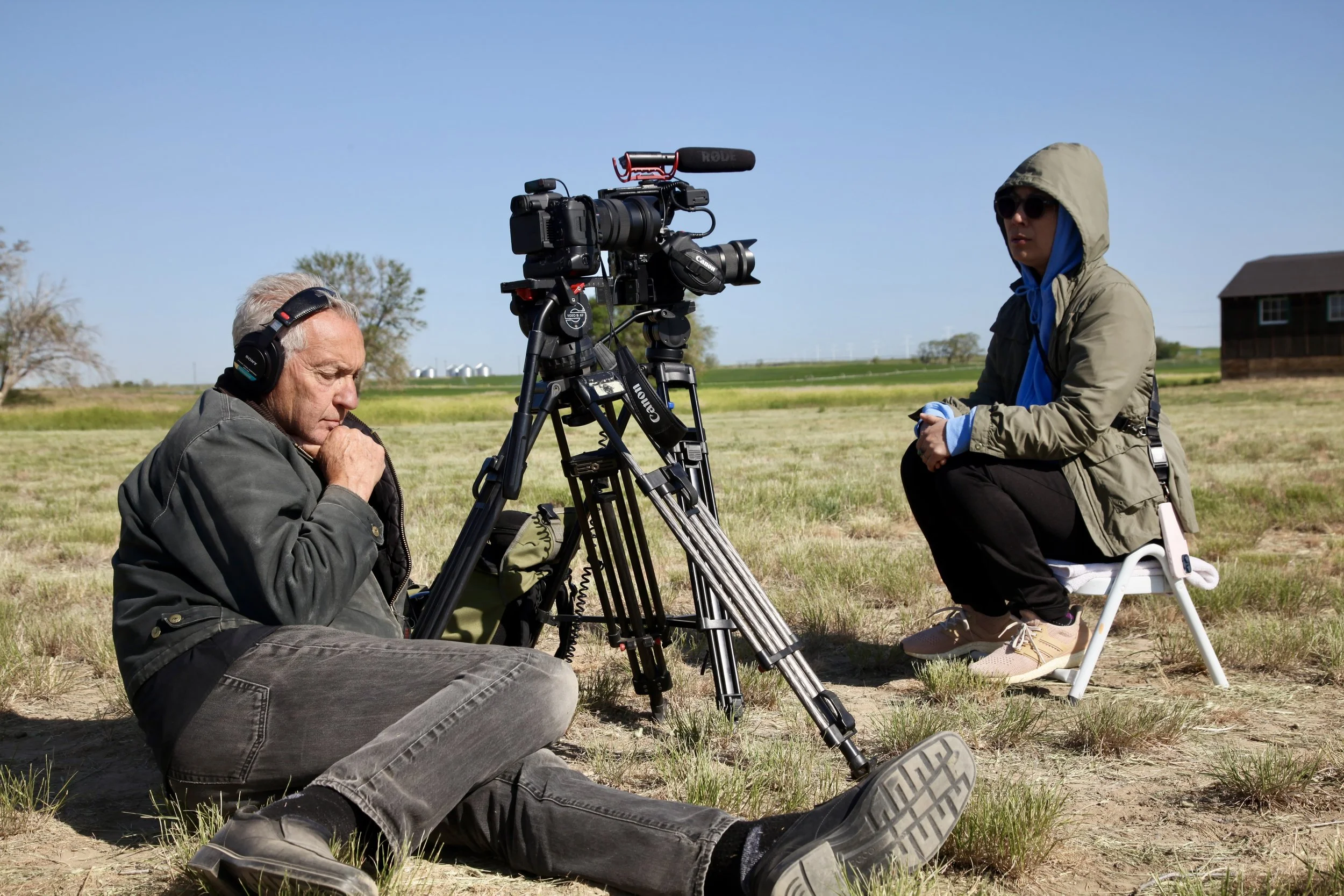 May, 2025 Researching An American Girl project at Minidoka Incarceration Camp in Idaho with family and filmmaker. 
