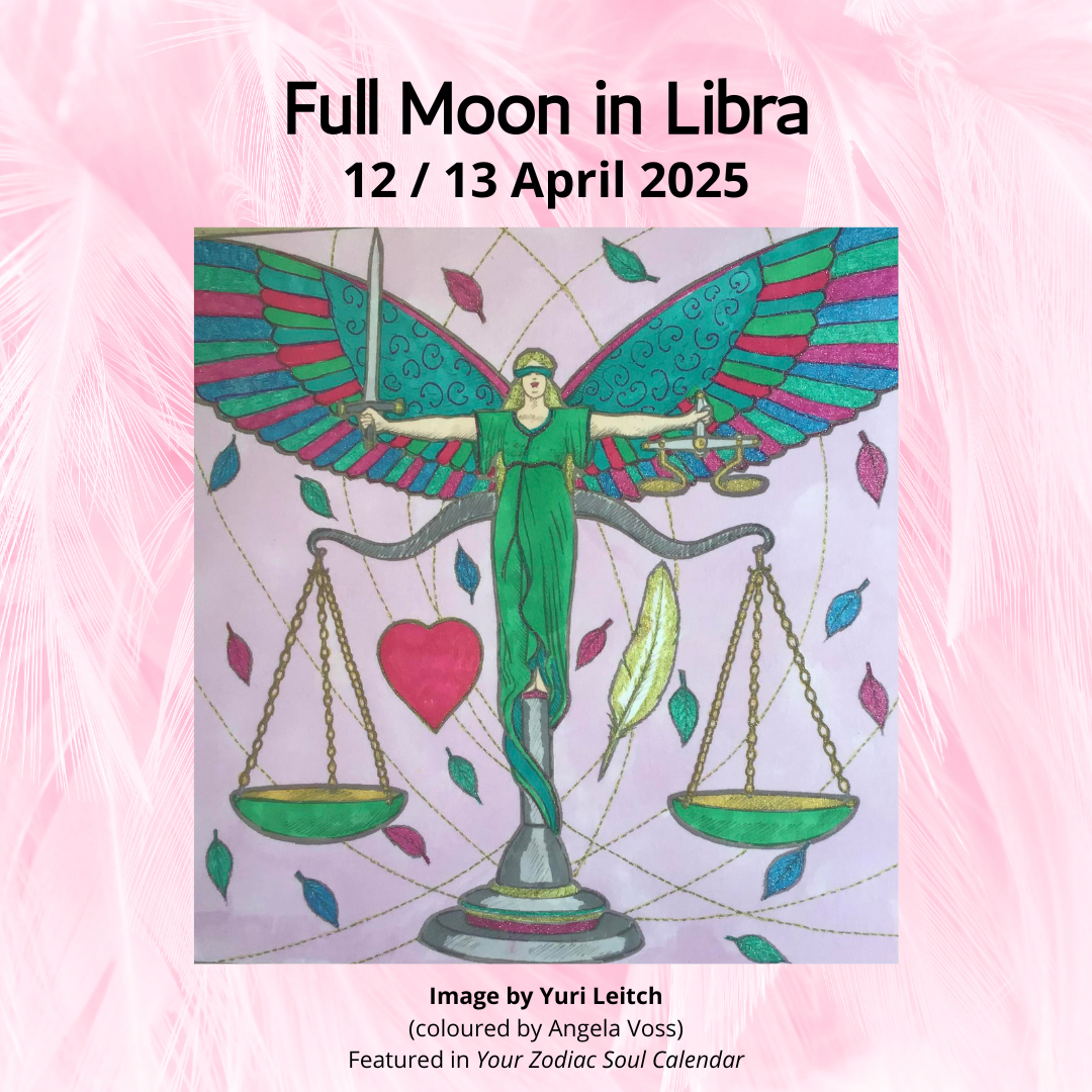 Full Moon in Libra - as Venus Stations Direct