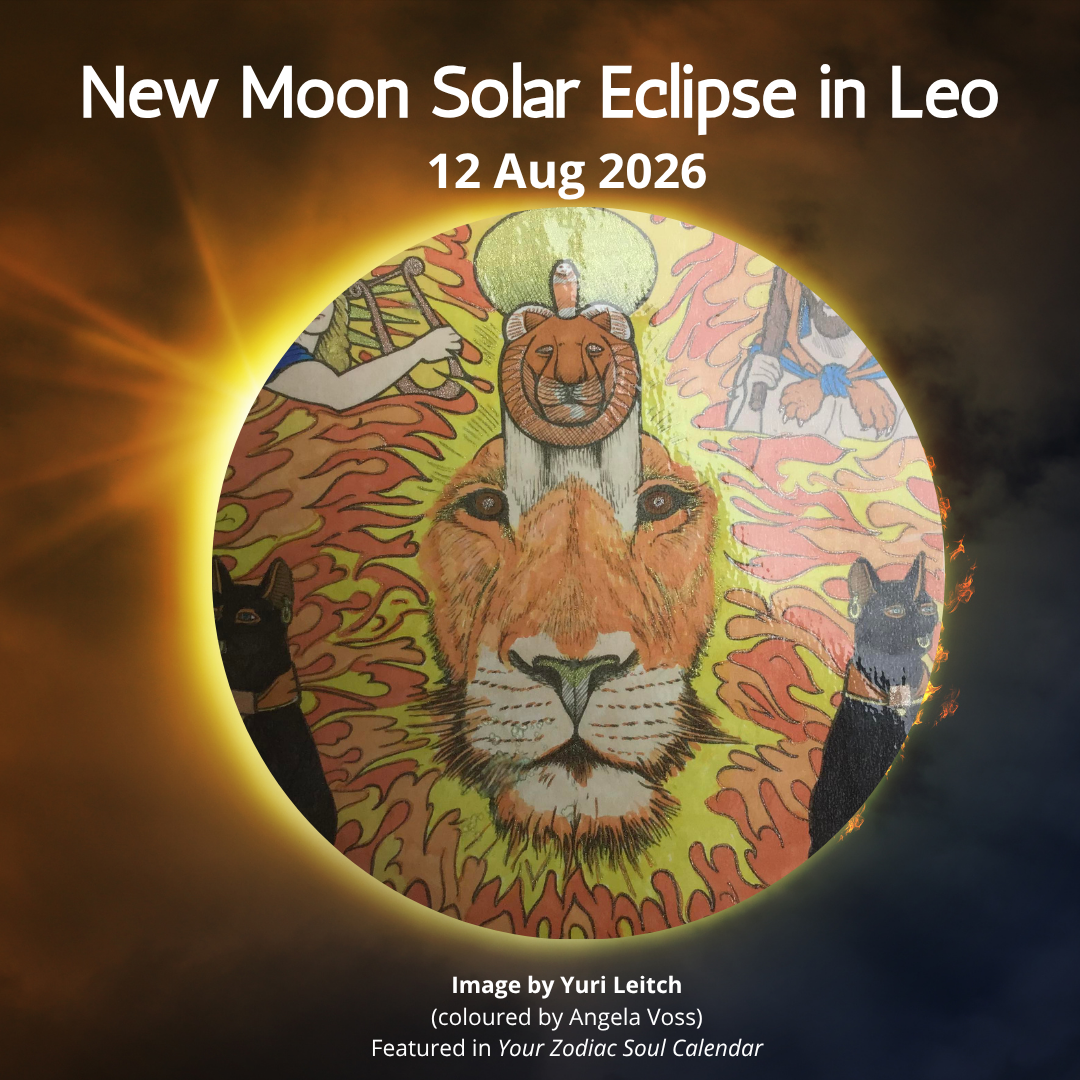 New Moon Solar Eclipse in Leo