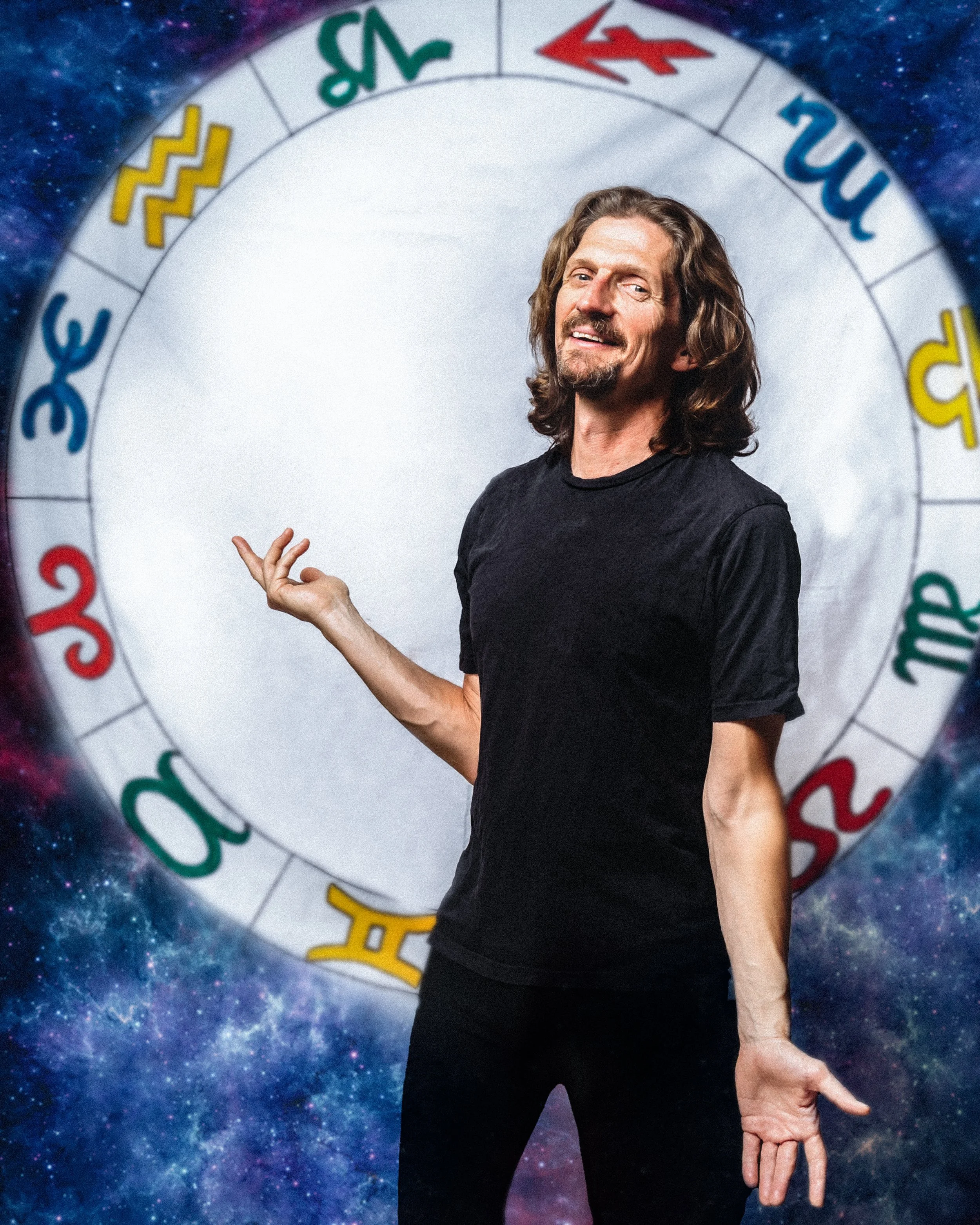 Astrodrama, John Wadsworth, zodiac wheel