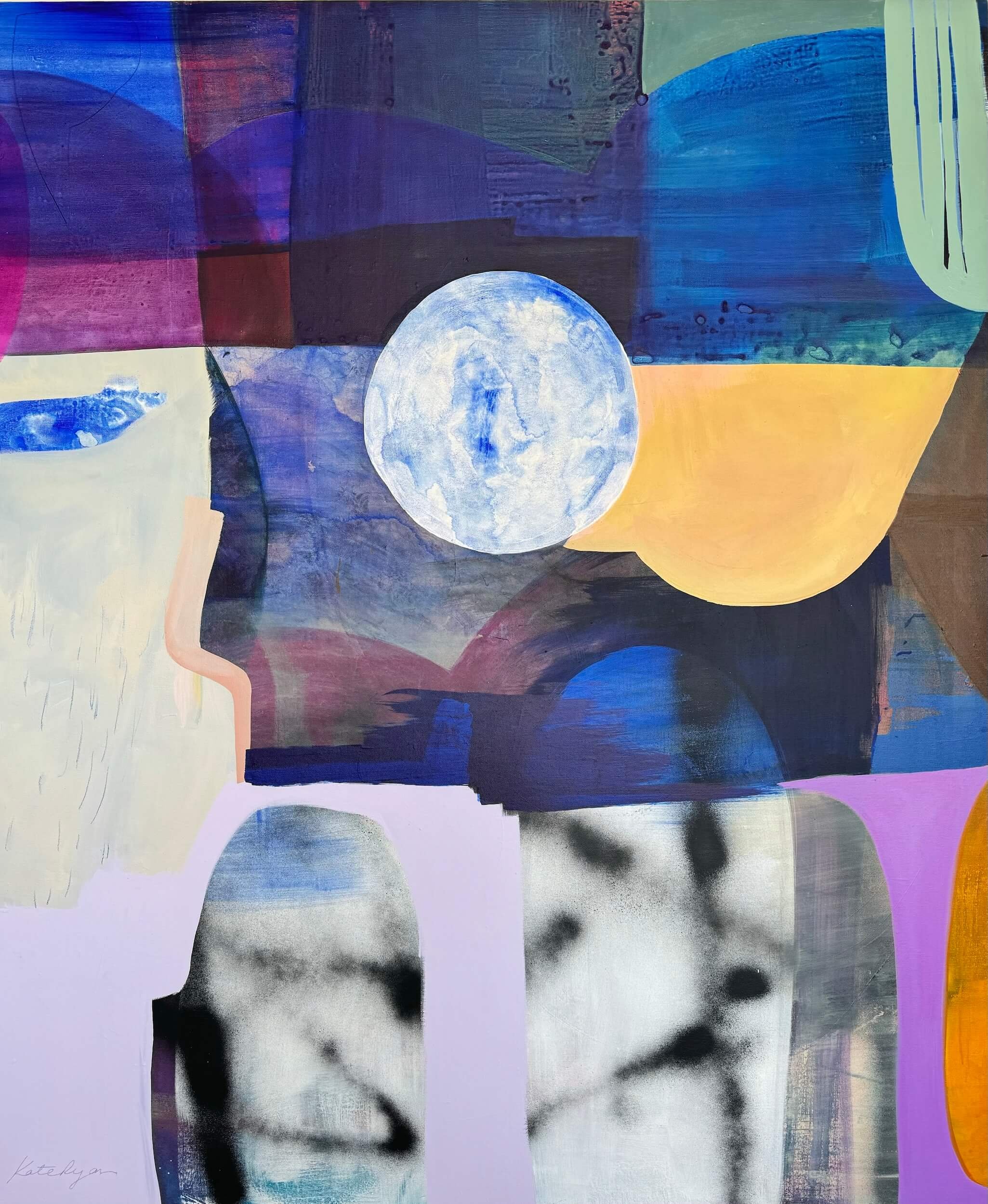 From Coast To Coast, 2024
Acrylic on Canvas
50 x 60 in
