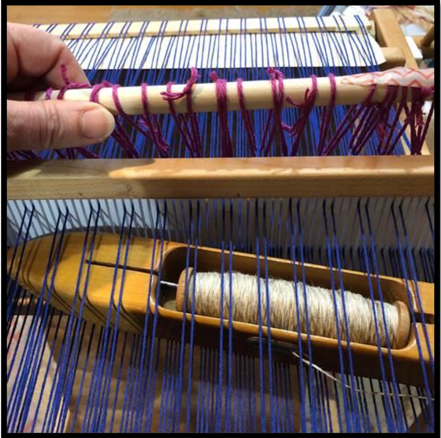 Rigid Heddle Weavers: When Your Pattern Calls for 2 Pick-Up Sticks, Ditch the Second Stick and Use a Heddle Rod Instead