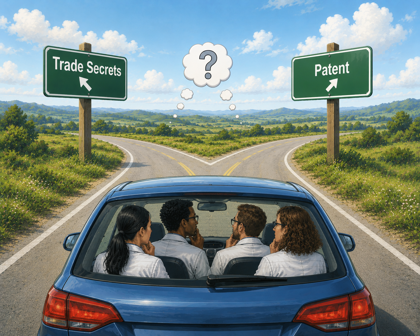 Patents vs. Trade Secrets. Pick a lane.