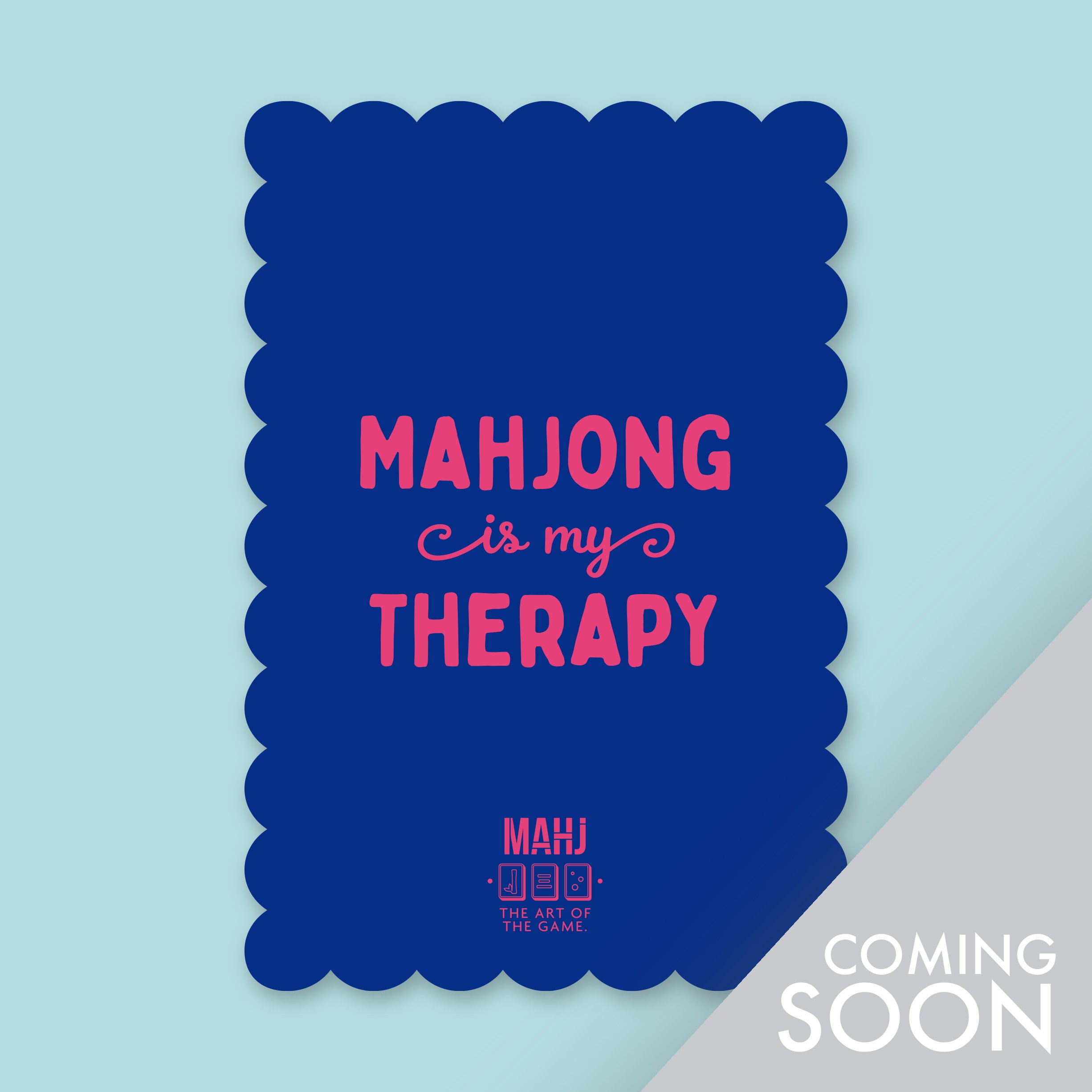 Mahjong Is My Therapy Shuffler