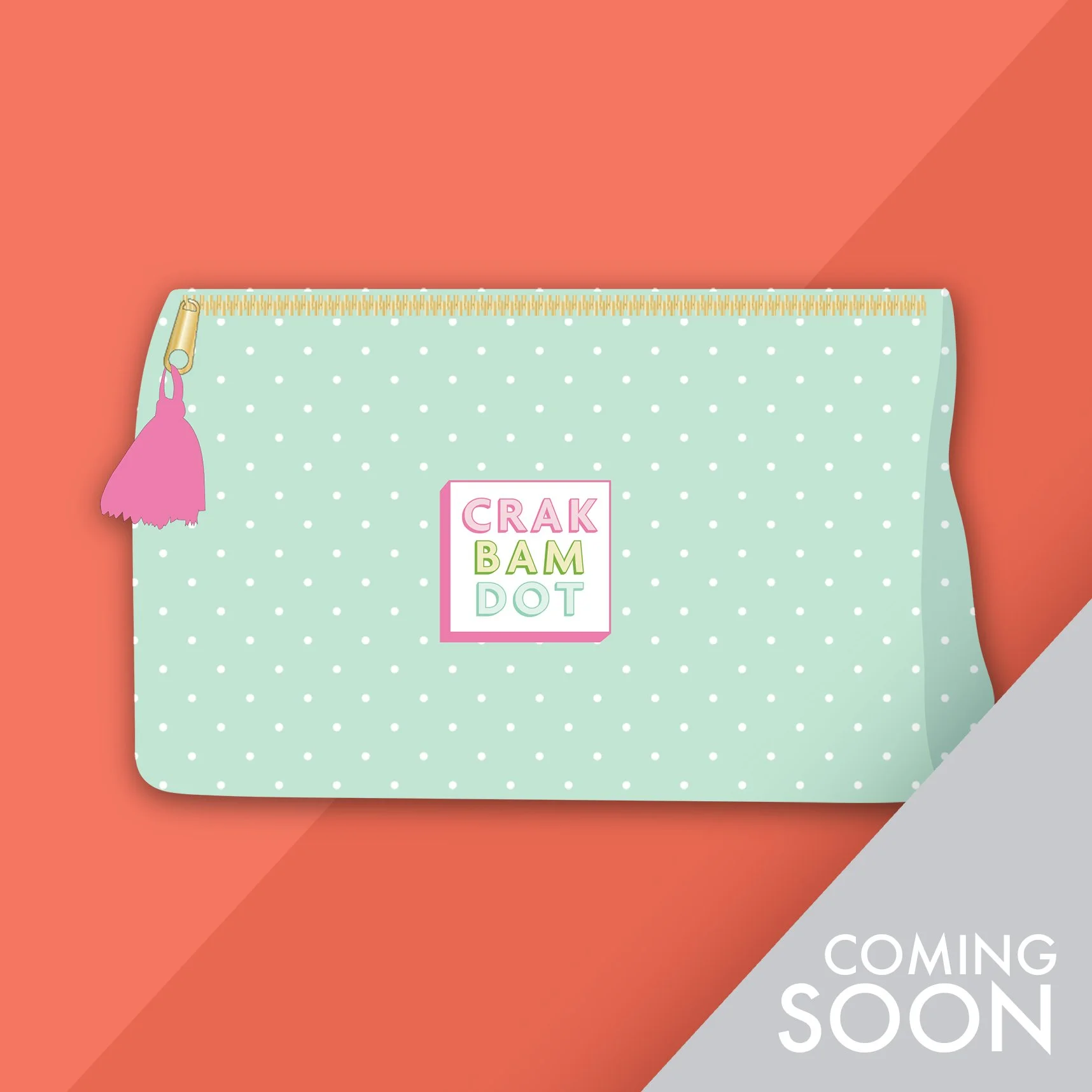 Crak Bam Dot Tile Bag