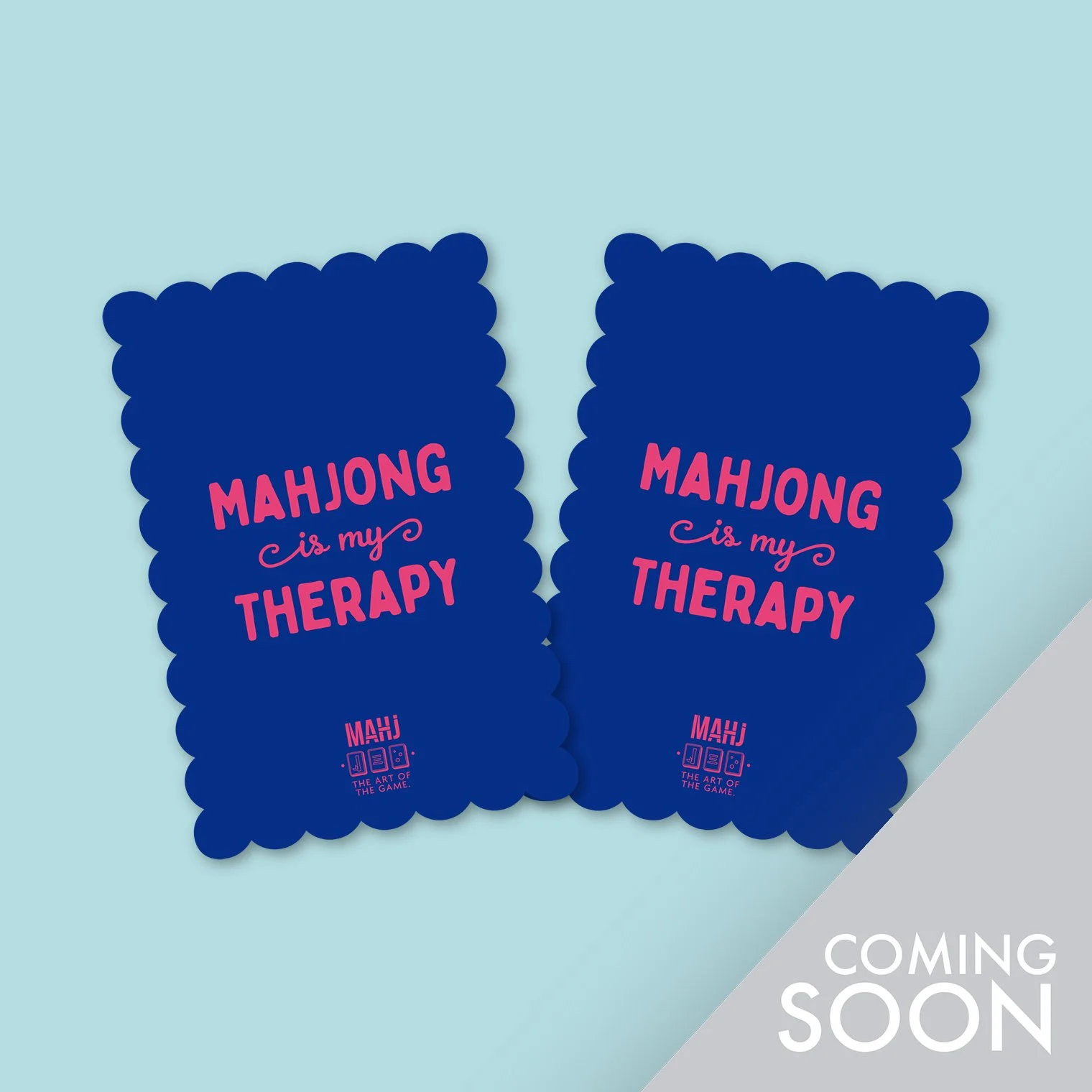 Mahjong Is My Therapy 2pk Shufflers