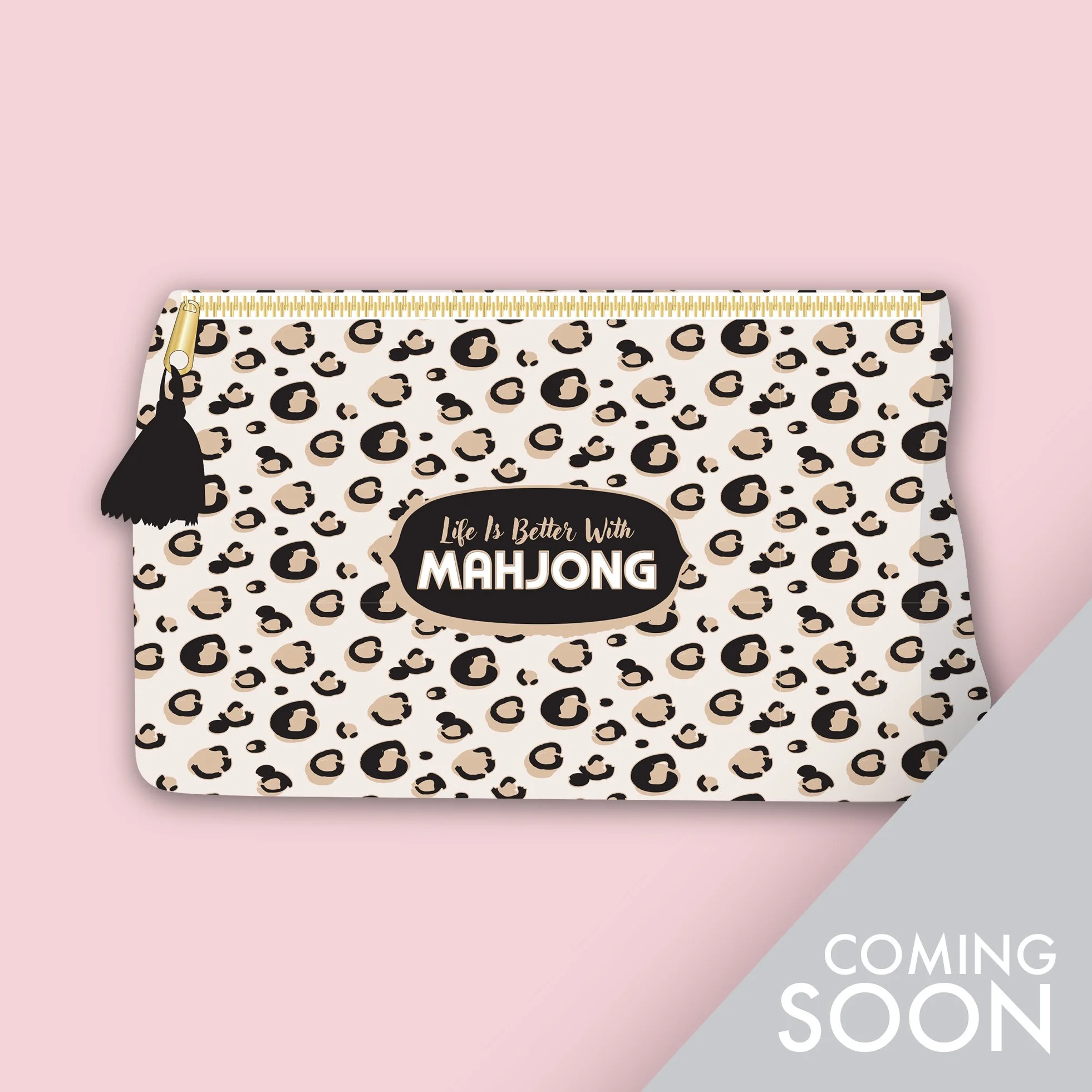 Leopard Print Tile Bag