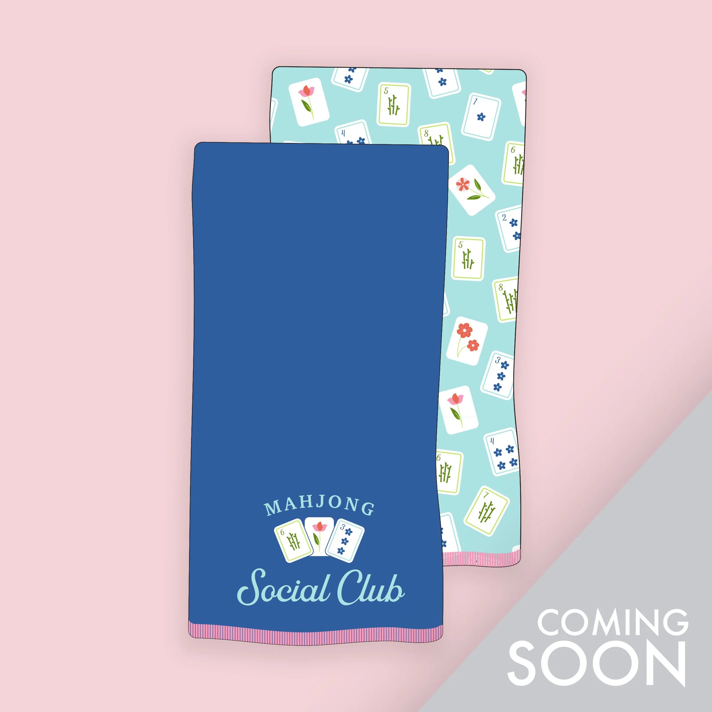 Mahjong Social Club 2 Pack Towels