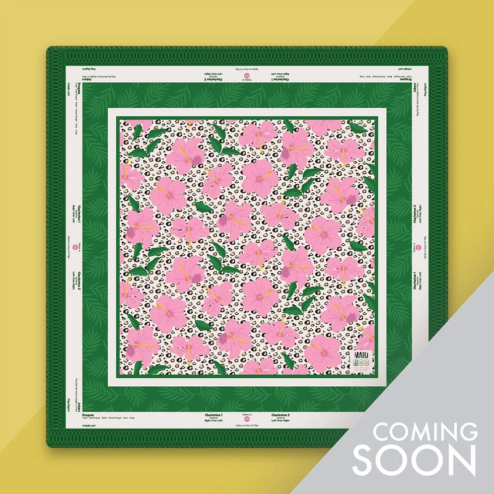 Floral Leopard Print Mat