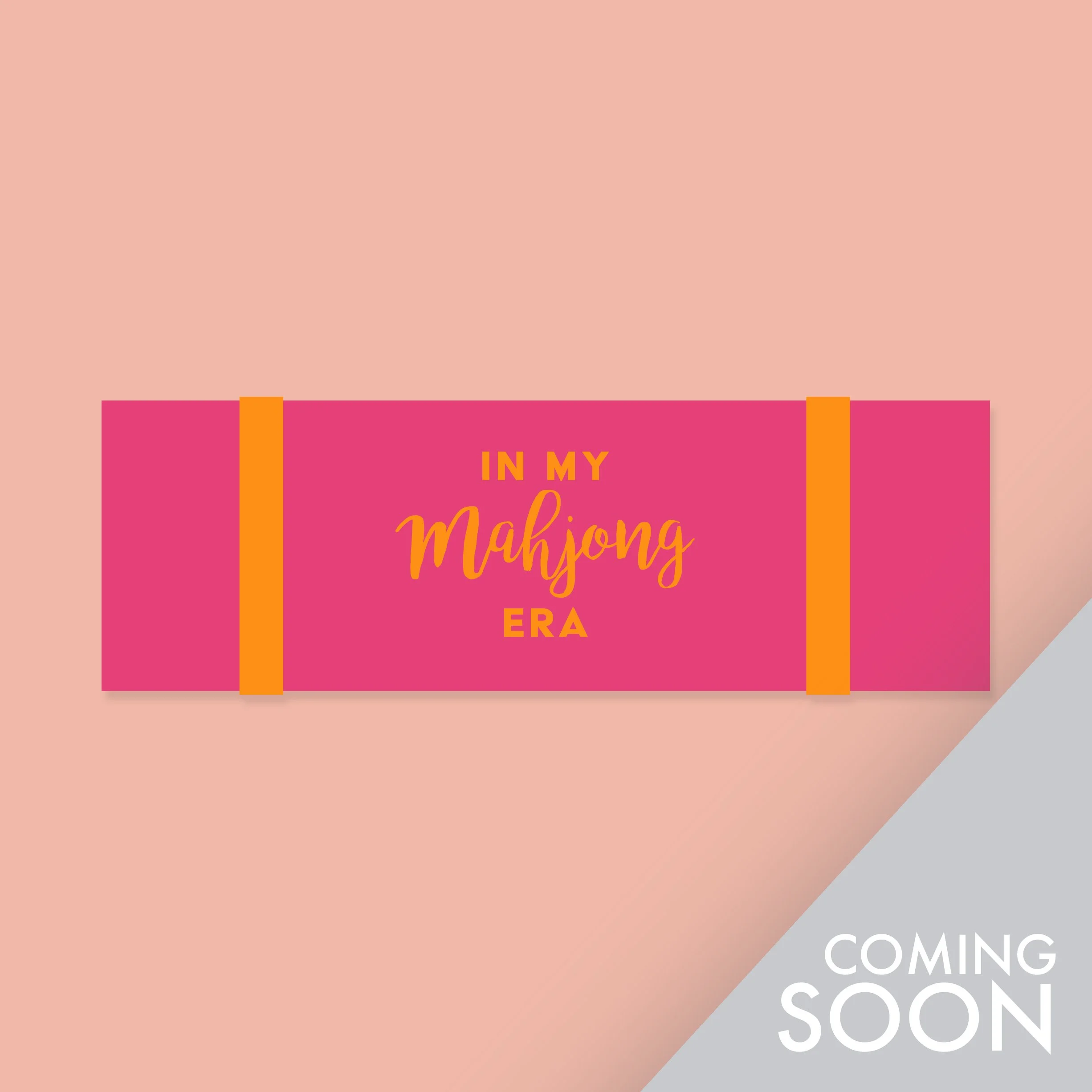 In My Mahjong Era Rack Bag