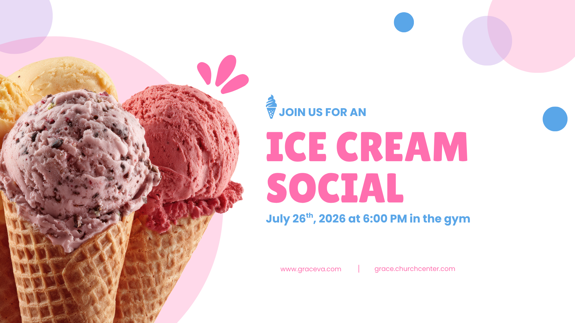 Ice Cream Social
