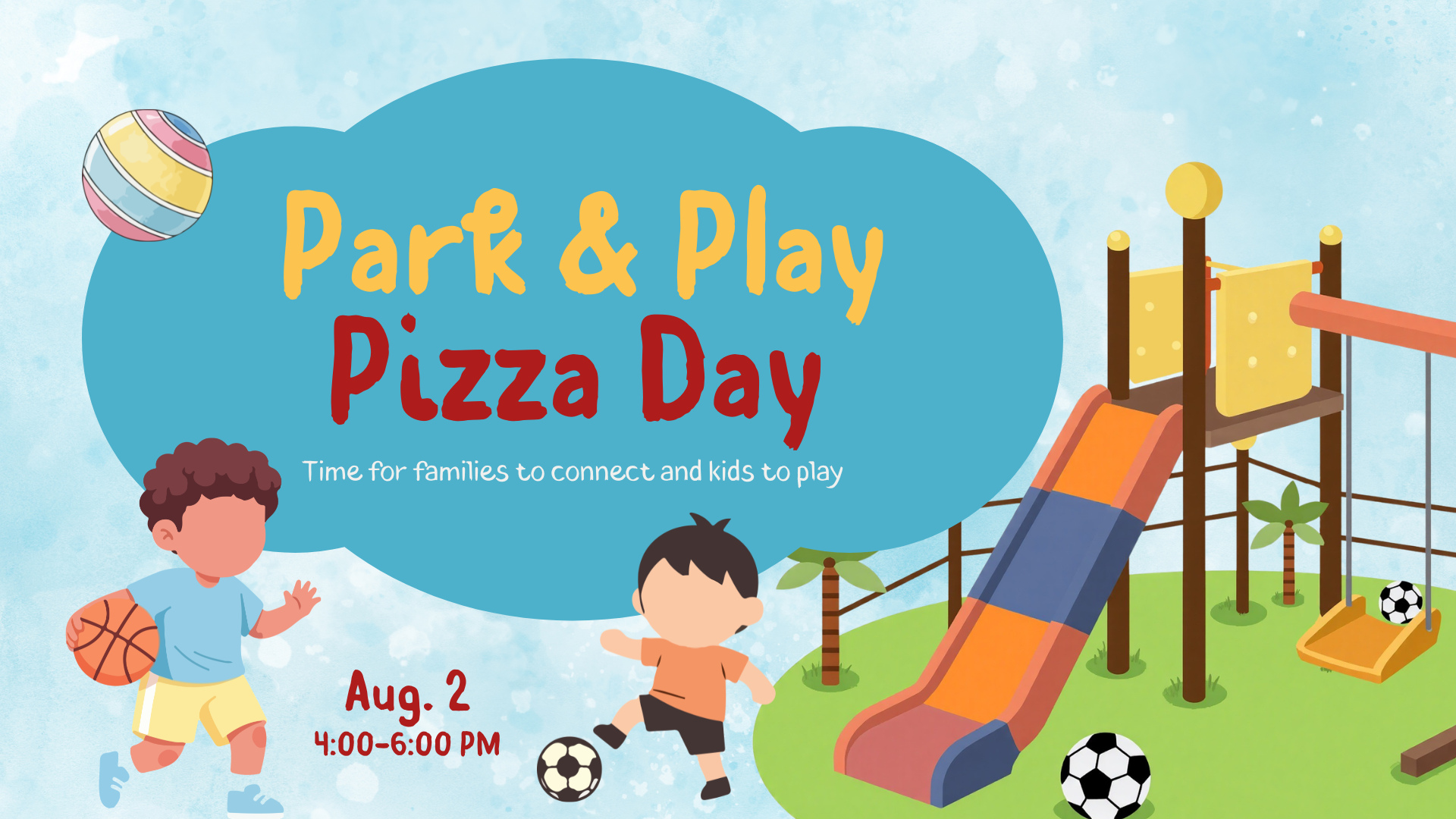 Park & Play Pizza Day