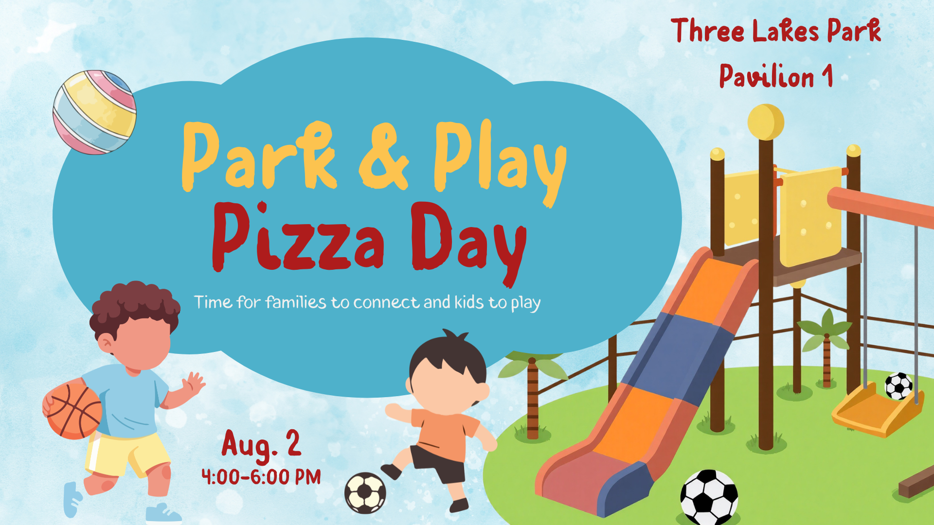 Park & Play Pizza Day