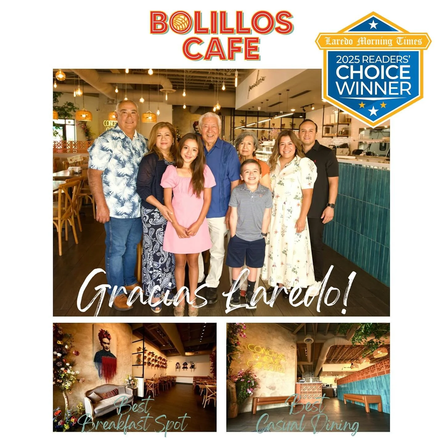 Gracias Laredo, de todo corazon! 🤍 
#holalaredo