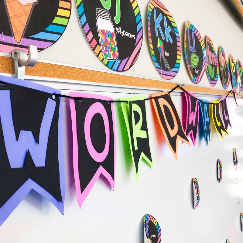 4 Reasons To Switch A Personal Word Wall Folder Chalkboard Terbox - Word Wall Ideas For Classroom